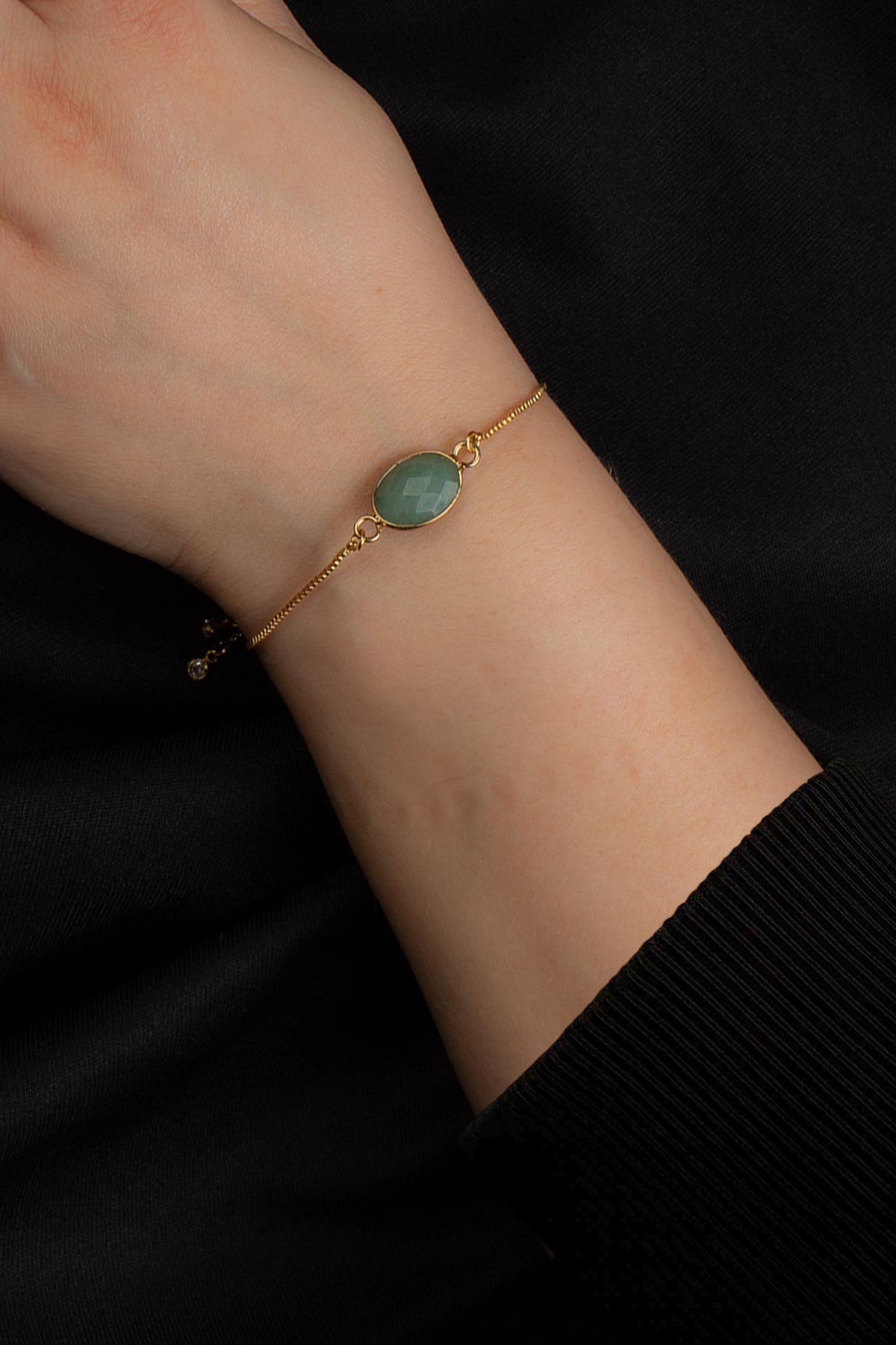 Aventuruın Doğal Taş Asansör Sistemli Bileklik