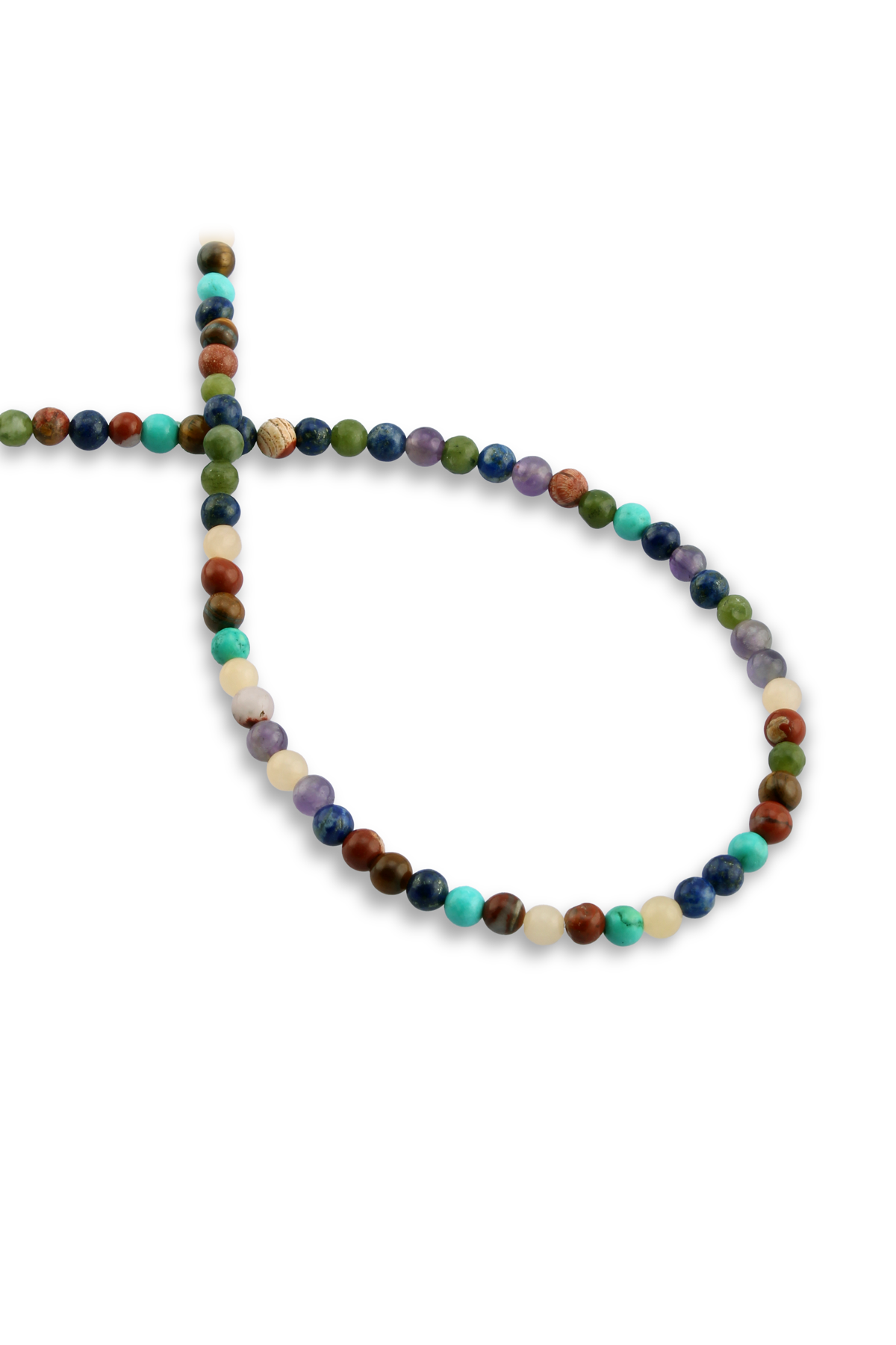 Çakra Doğal Taş Küre Kesim 4mm Dizi