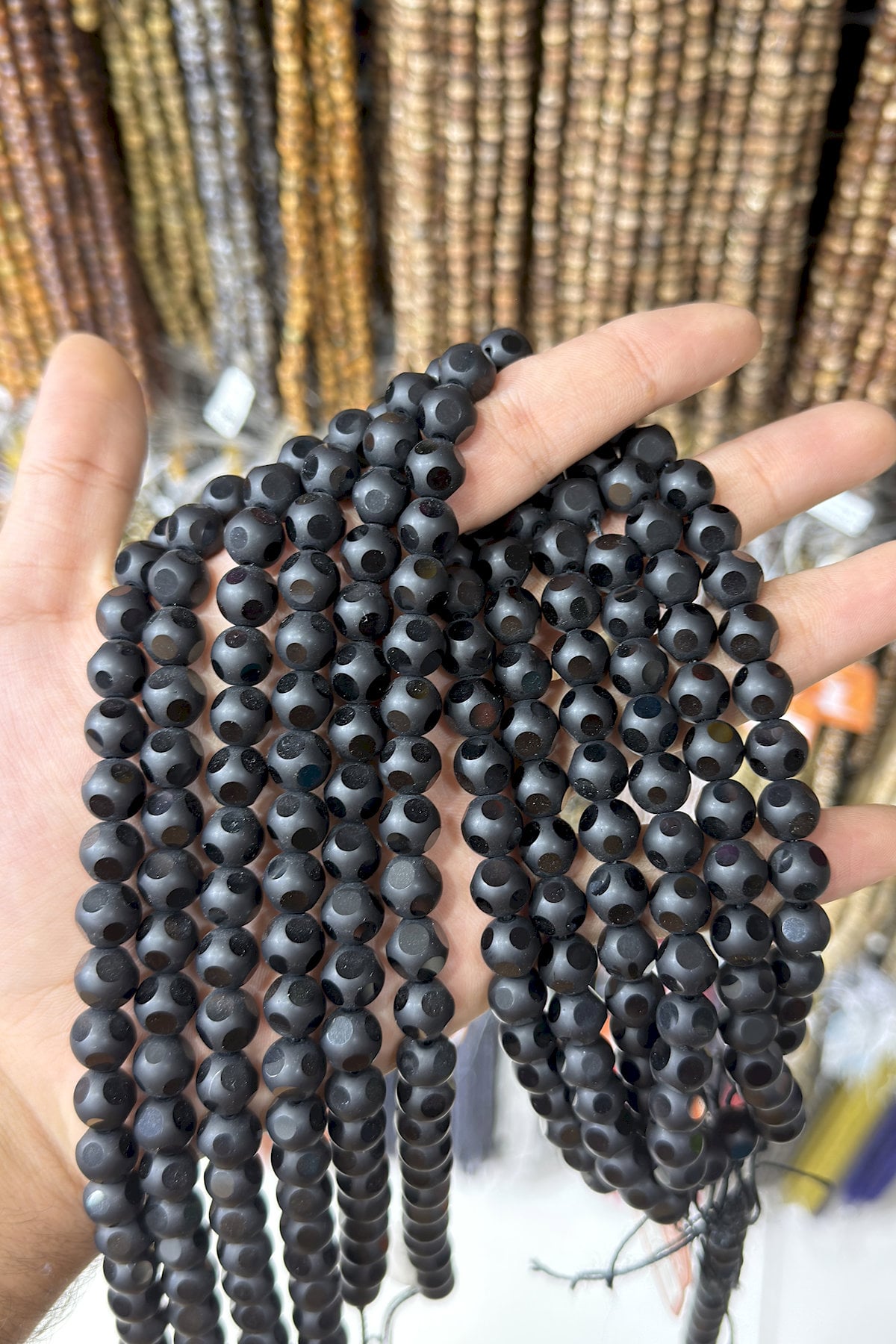 Cam Mat Şeffaf Küre Kesim 10mm Dizi