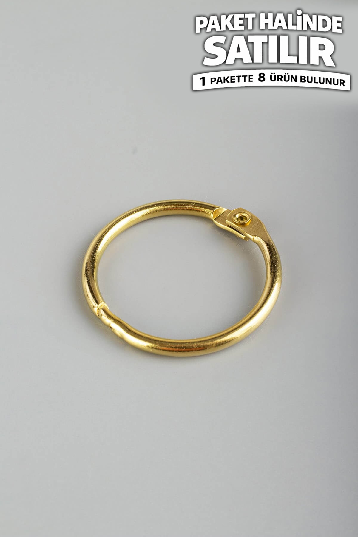 Çelik Aparat Altın 30x30mm 8 PCS