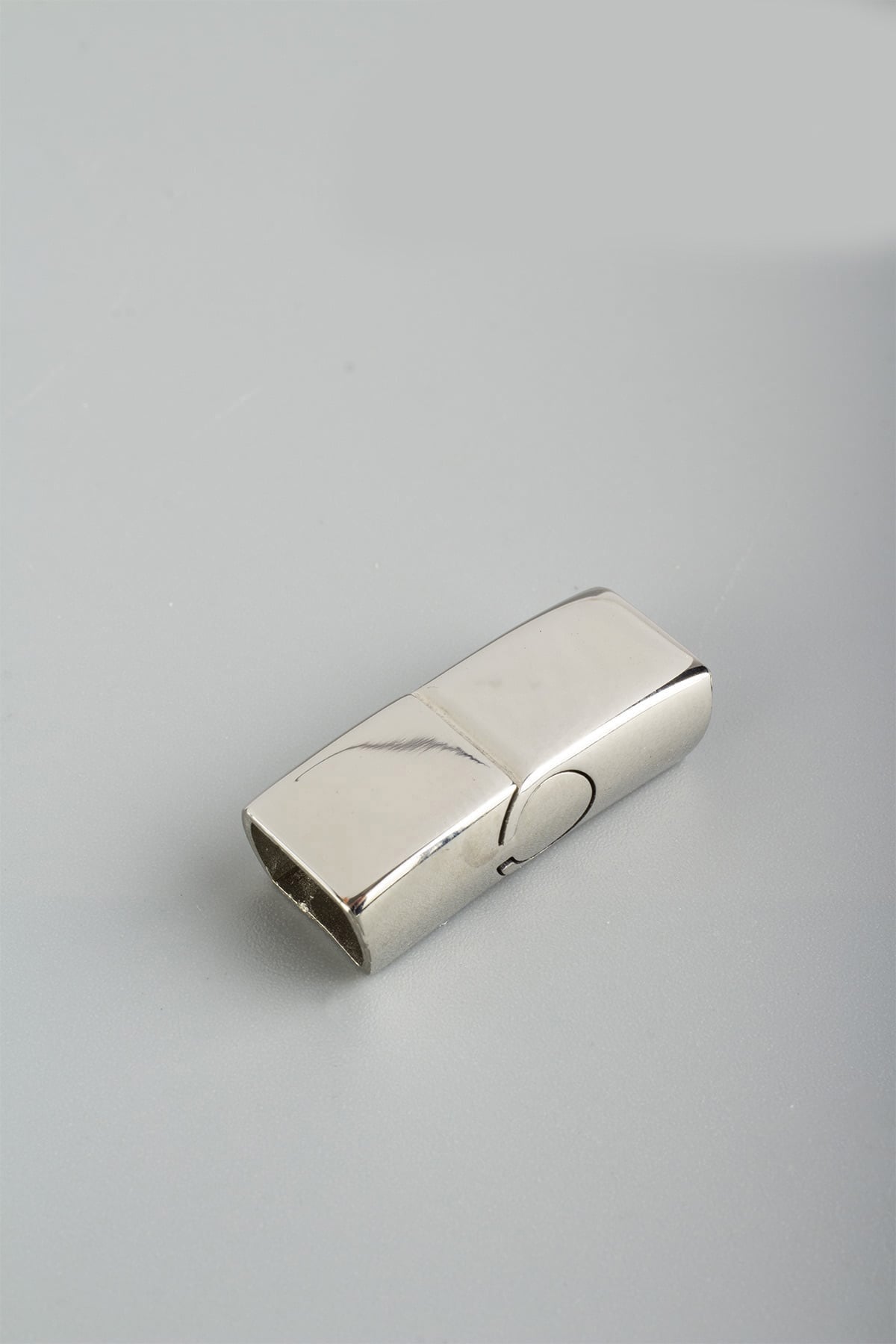 Çelik Aparat Gümüş 8x5mm 1 Adet