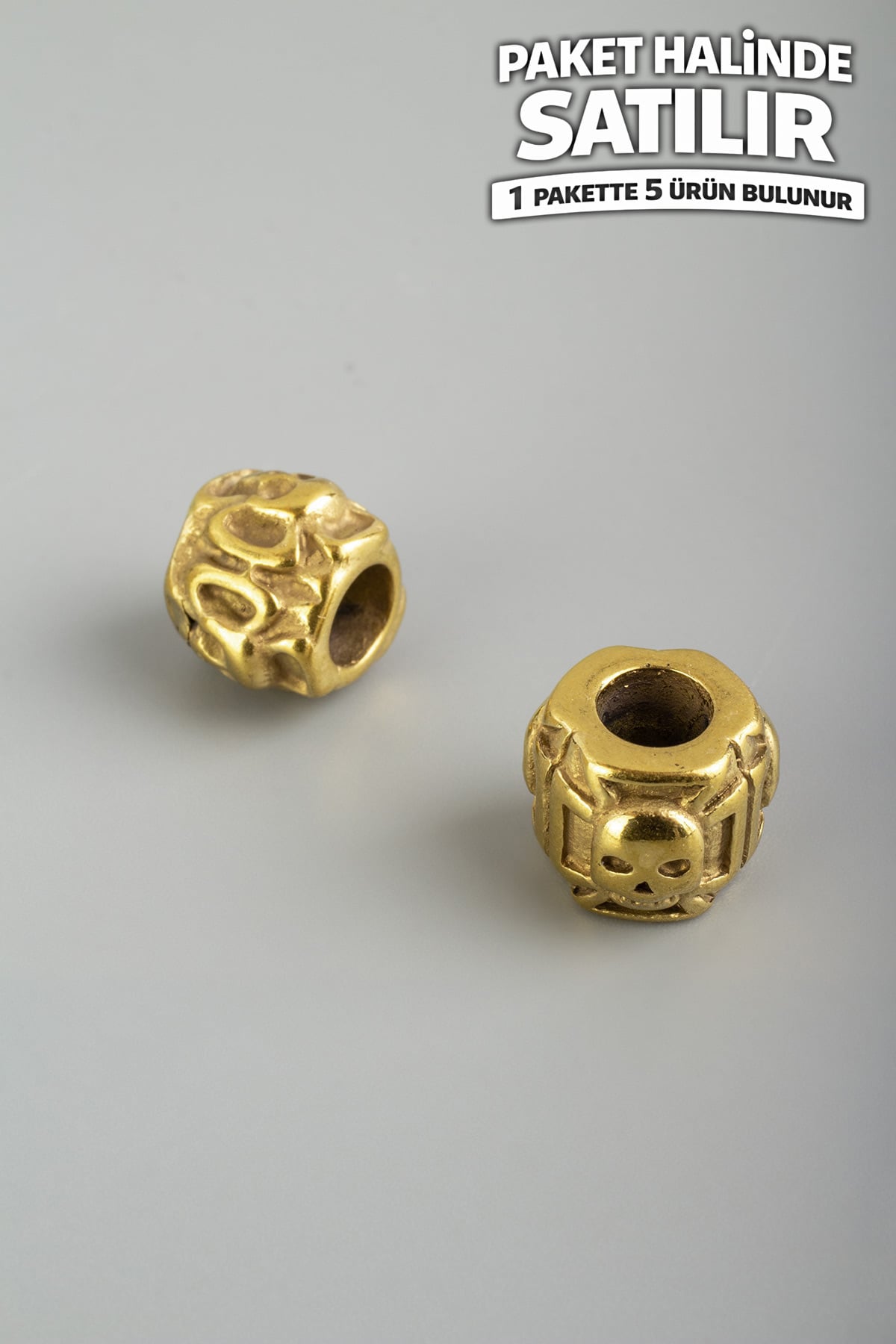 Çelik Ara Aparat Altın 10x12mm 5 PCS