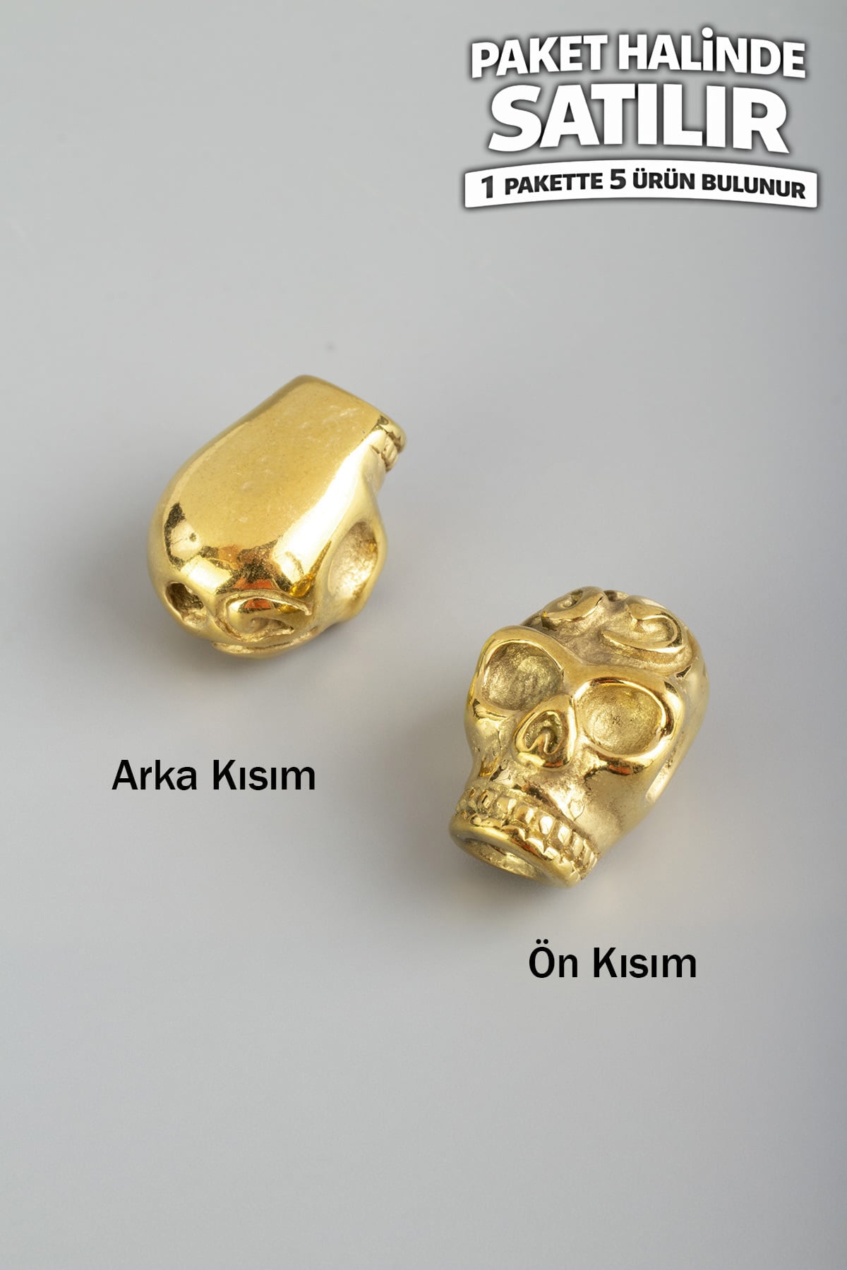 Çelik Ara Aparat Altın 12x20mm 5 PCS
