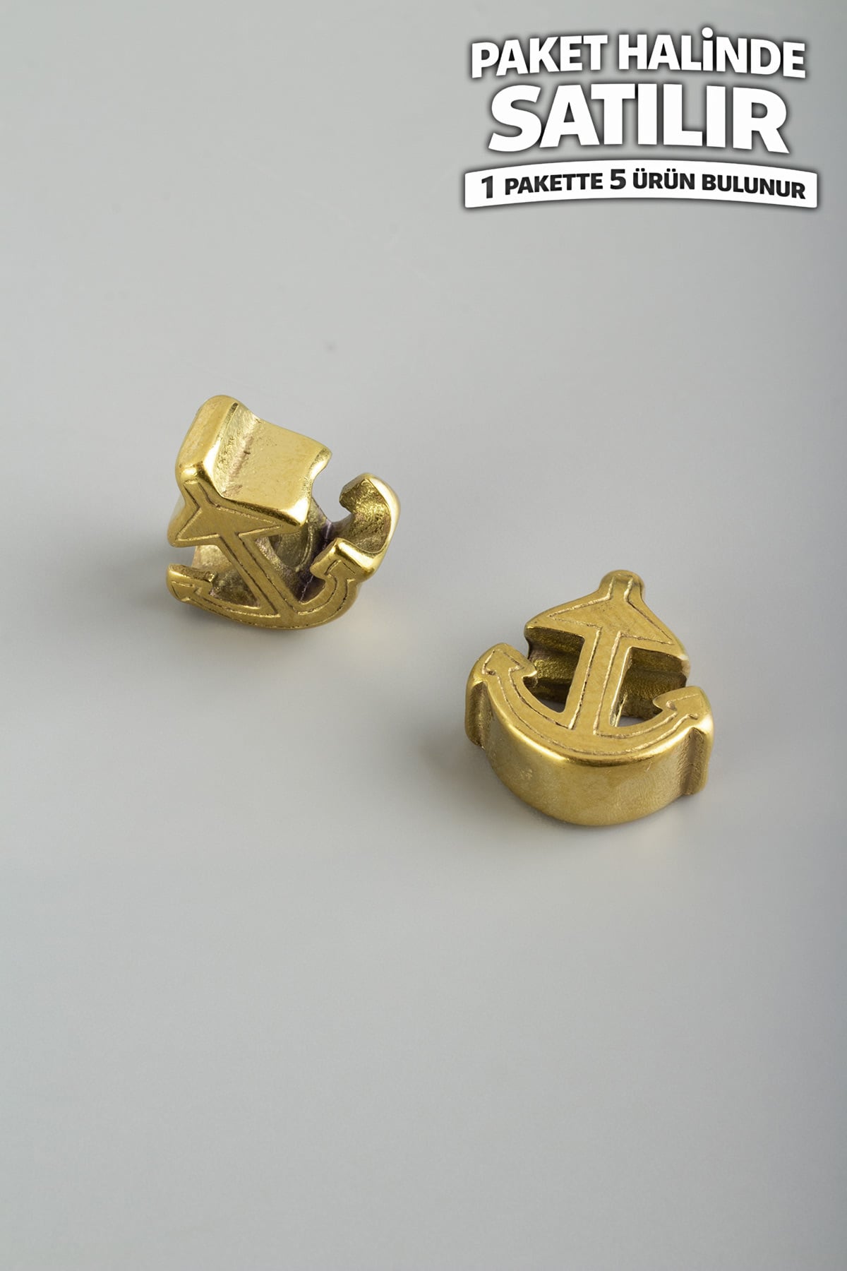 Çelik Ara Aparat Altın 7x14mm 5 PCS