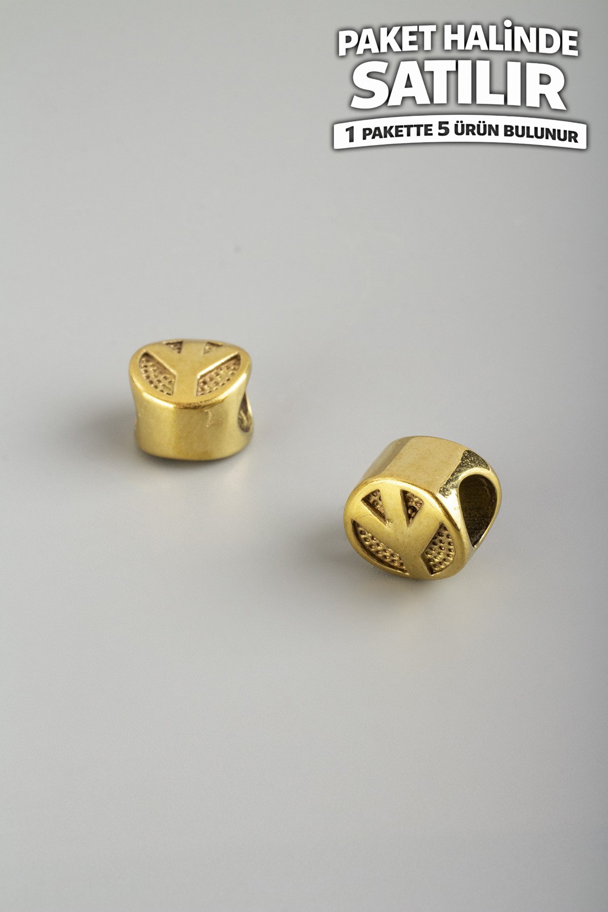 Çelik Ara Aparat Altın 8x10mm 5 PCS