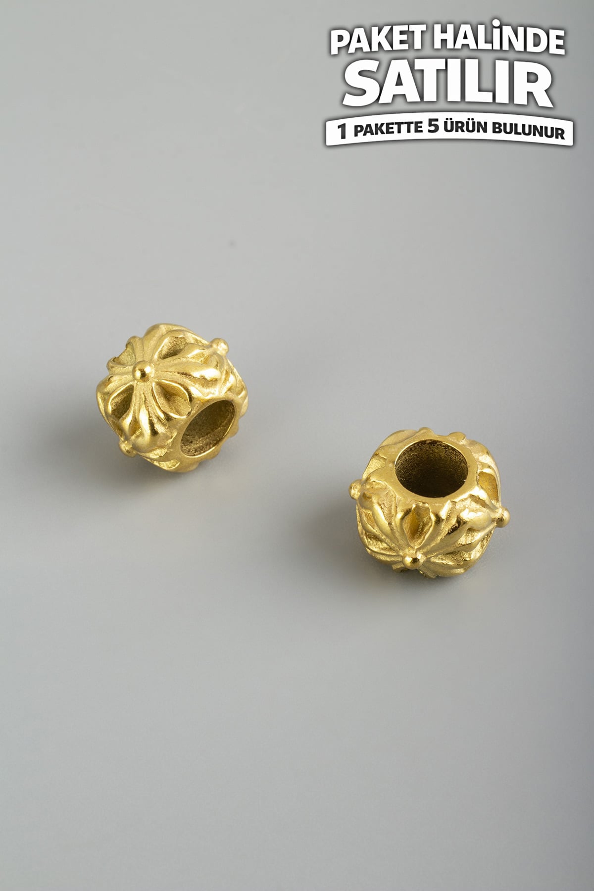 Çelik Ara Aparat Altın 8x10mm 5 PCS