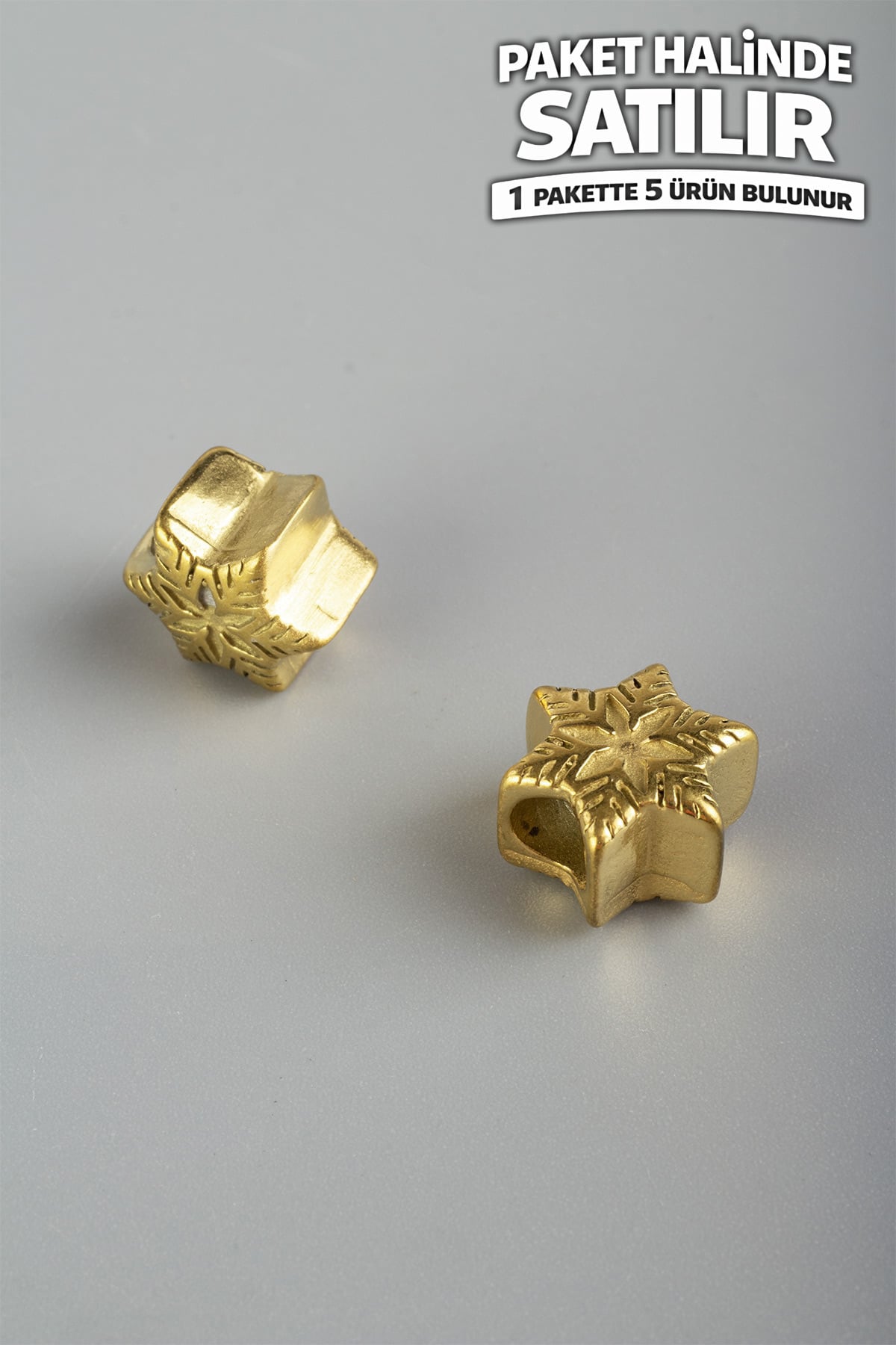 Çelik Ara Aparat Altın 8x11mm 5 PCS