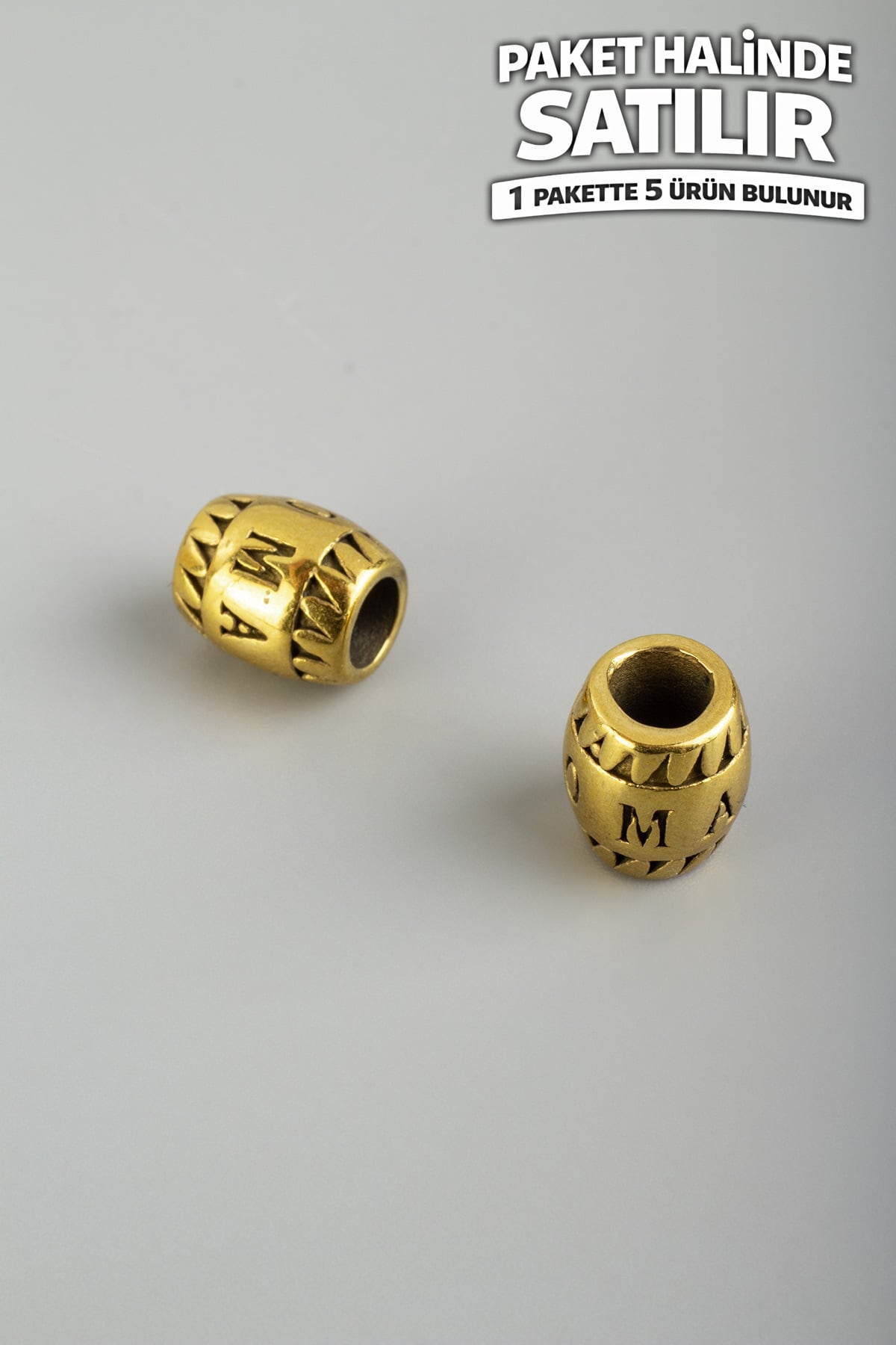 Çelik Ara Aparat Altın 9x10mm 5 PCS
