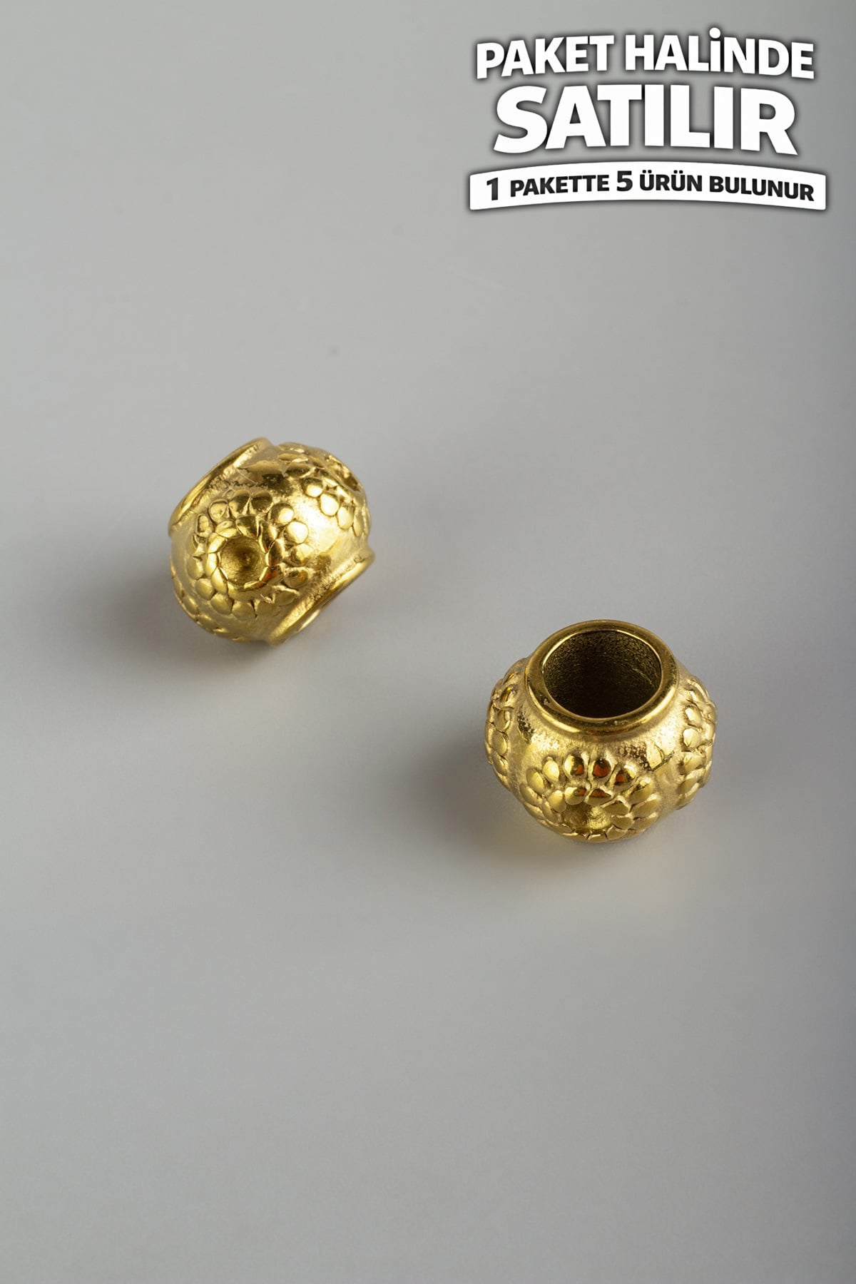 Çelik Ara Aparat Altın 9x11mm 5 PCS