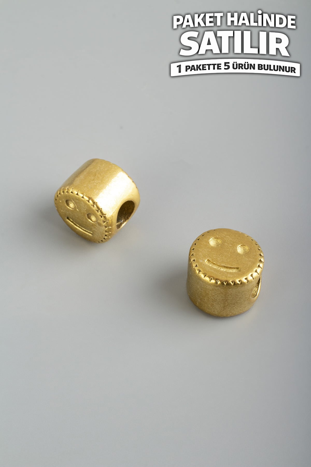 Çelik Ara Aparat Altın 9x11mm 5 PCS