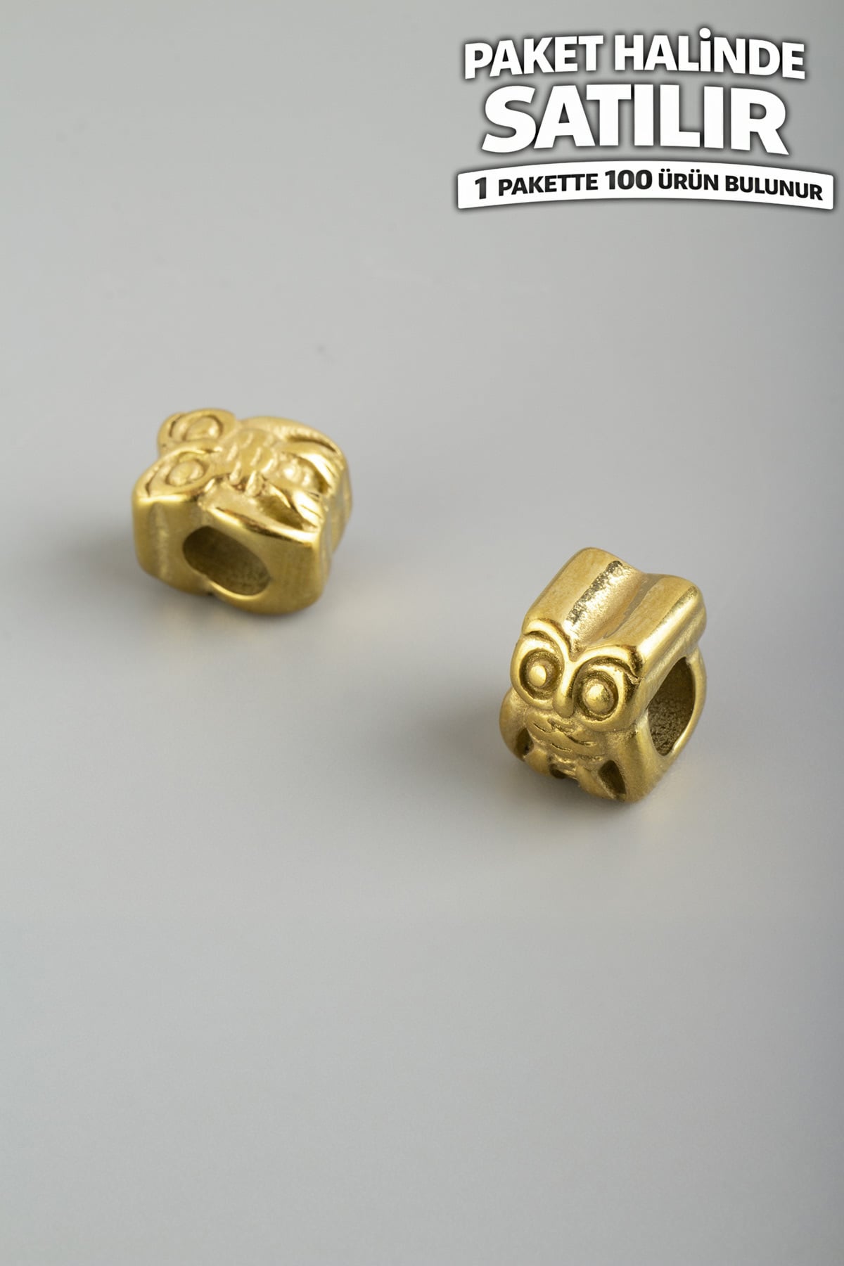 Çelik Ara Aparat Altın 9x11mm 5 PCS