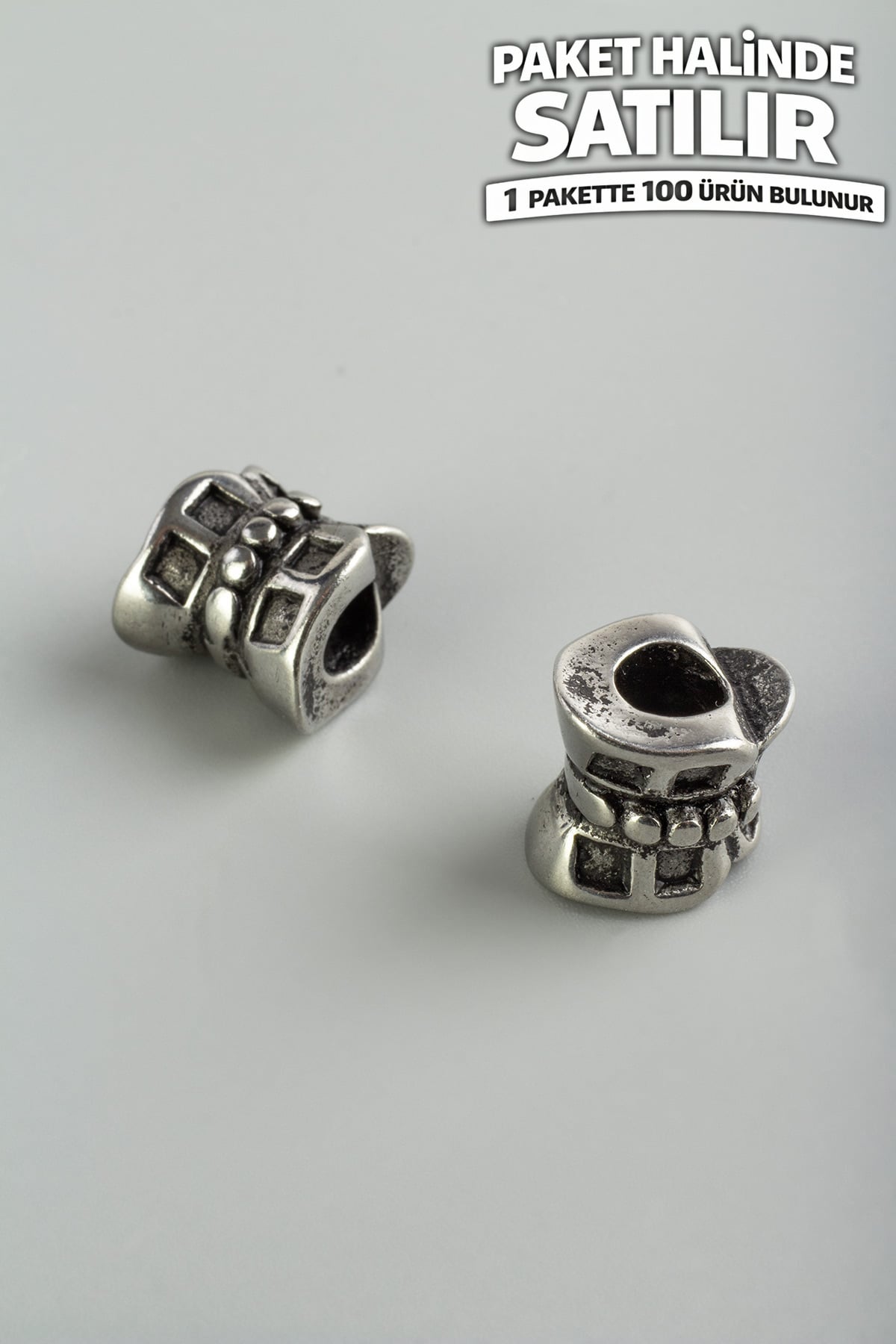 Çelik Ara Aparat Gümüş 10x11mm 5 PCS