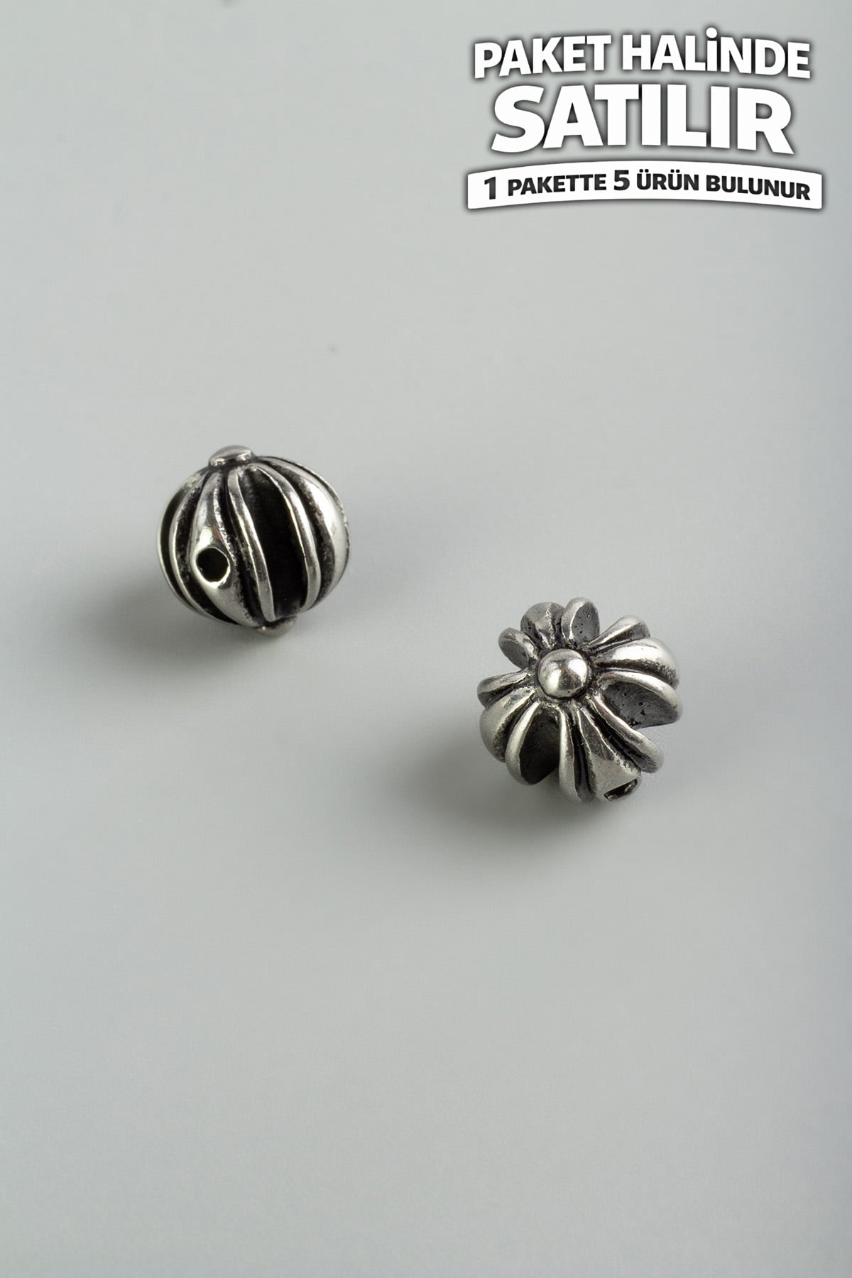 Çelik Ara Aparat Gümüş 11x11mm 5 PCS