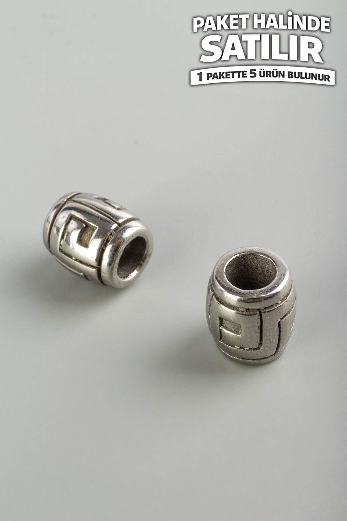 Çelik Ara Aparat Gümüş 11x13mm 5 PCS
