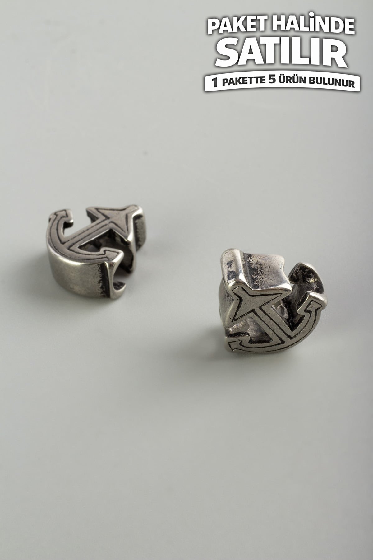 Çelik Ara Aparat Gümüş 7x14mm 5 PCS