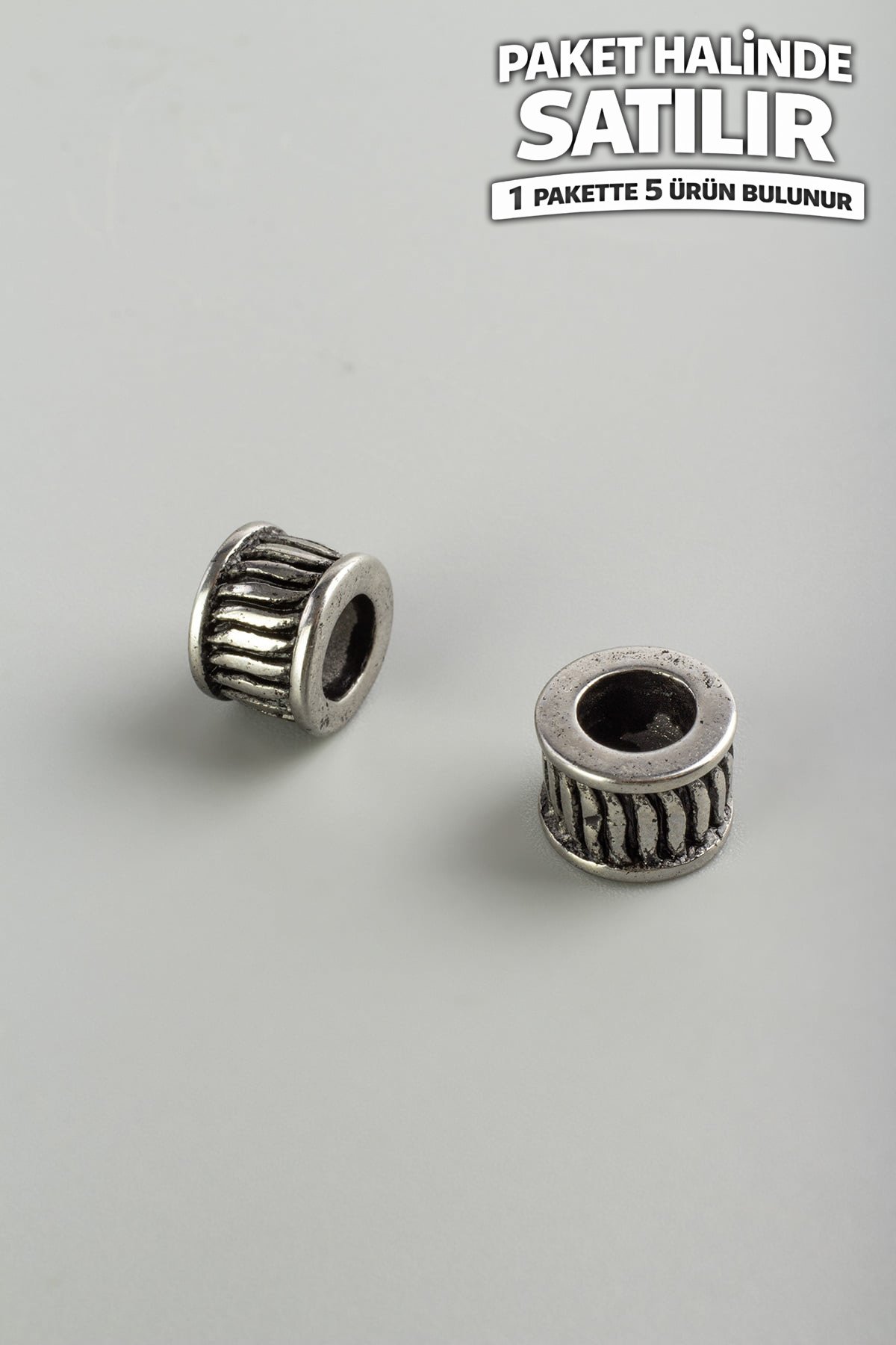 Çelik Ara Aparat Gümüş 7x8mm 5 PCS