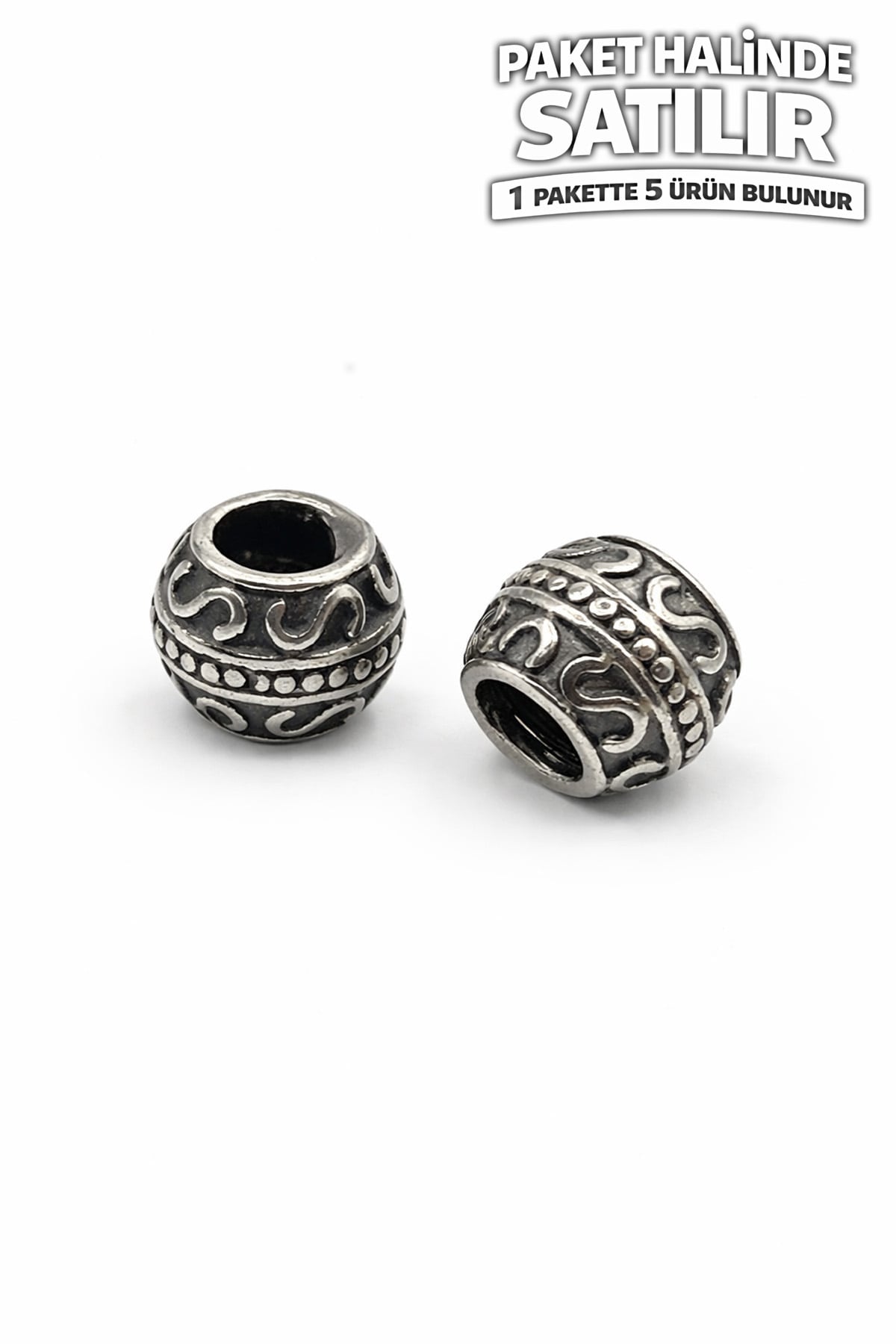 Çelik Ara Aparat Gümüş 8x10mm 5 PCS