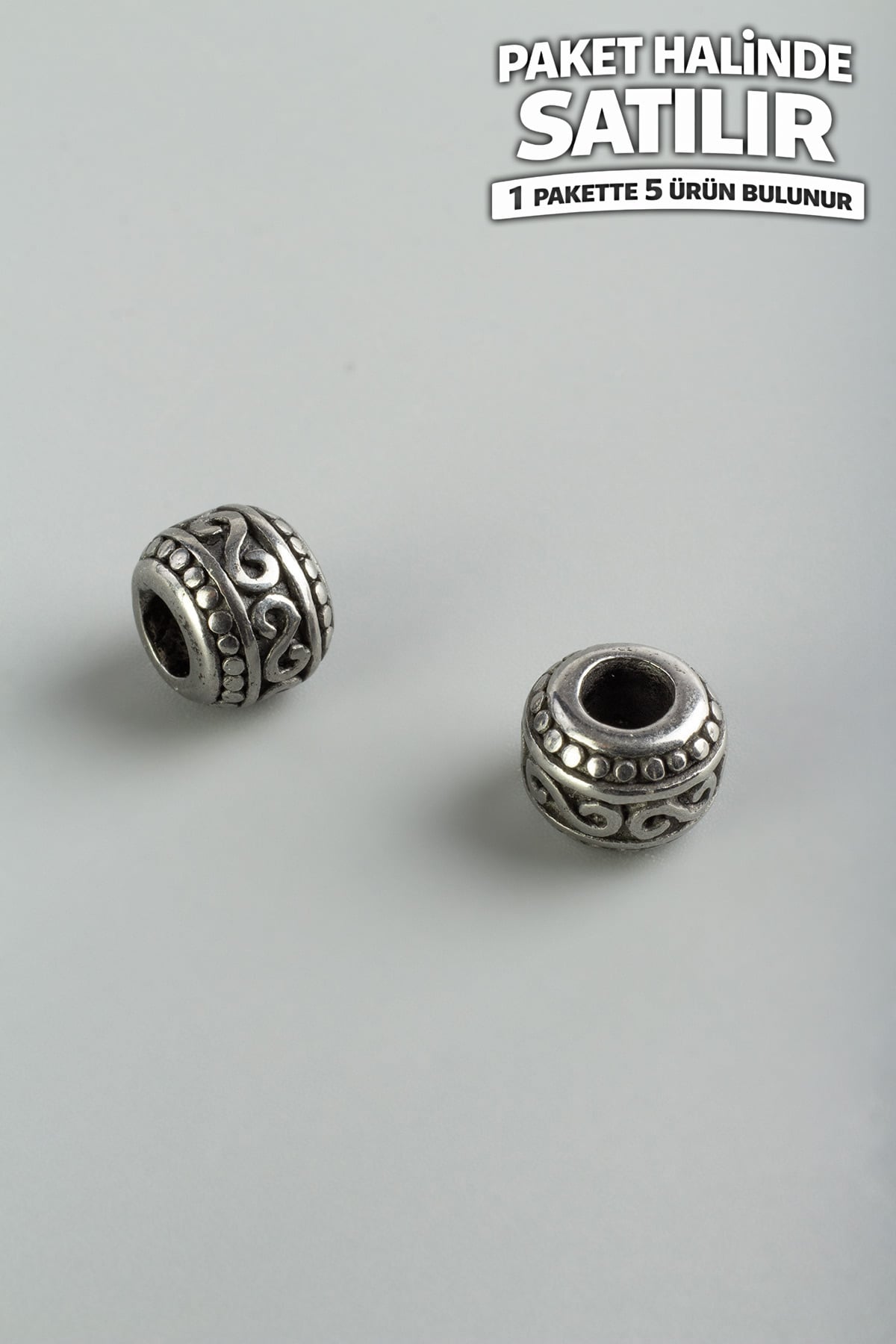 Çelik Ara Aparat Gümüş 8x10mm 5 PCS