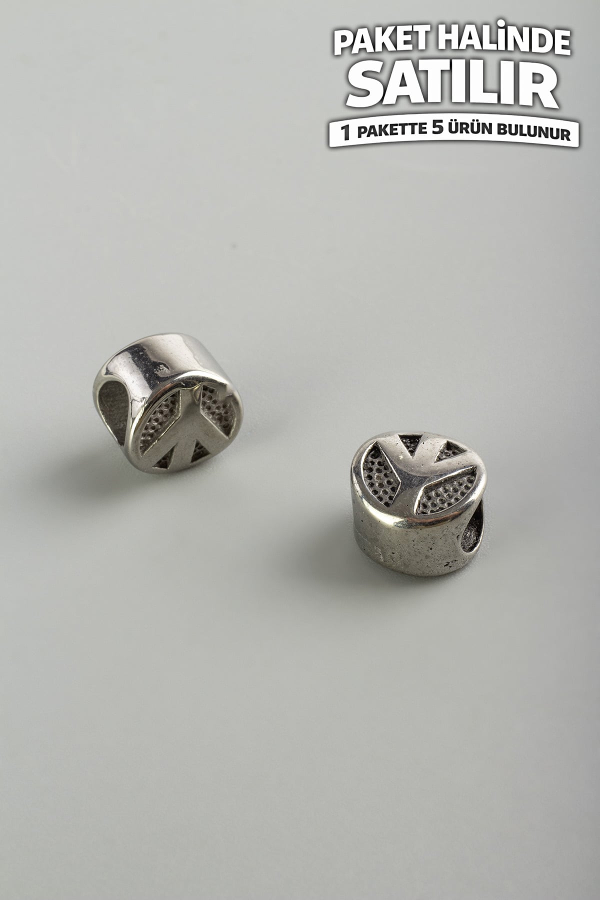 Çelik Ara Aparat Gümüş 8x10mm 5 PCS