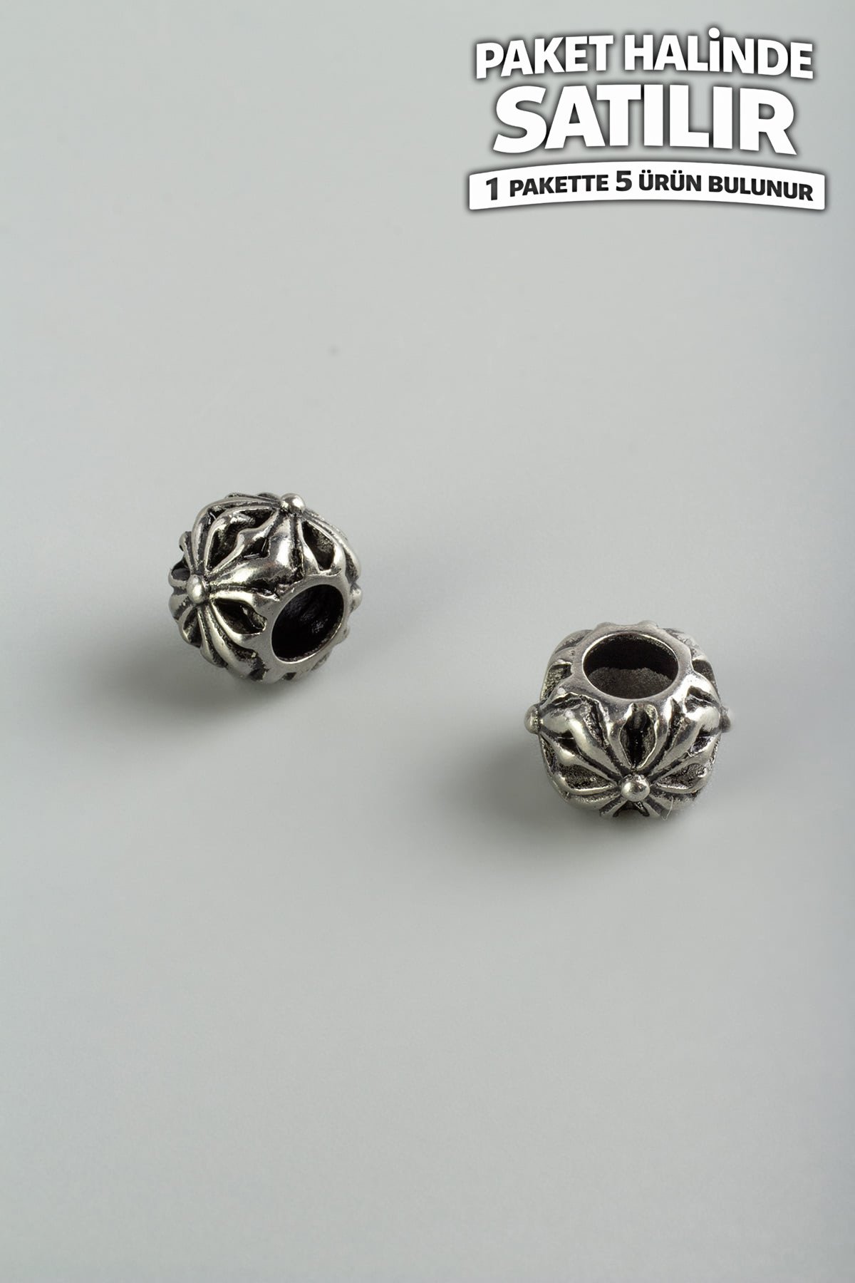 Çelik Ara Aparat Gümüş 8x10mm 5 PCS