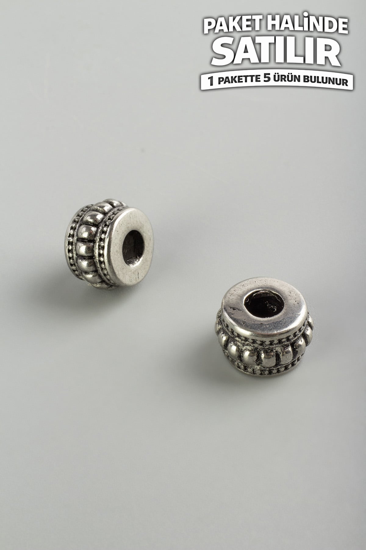 Çelik Ara Aparat Gümüş 8x12mm 5 PCS