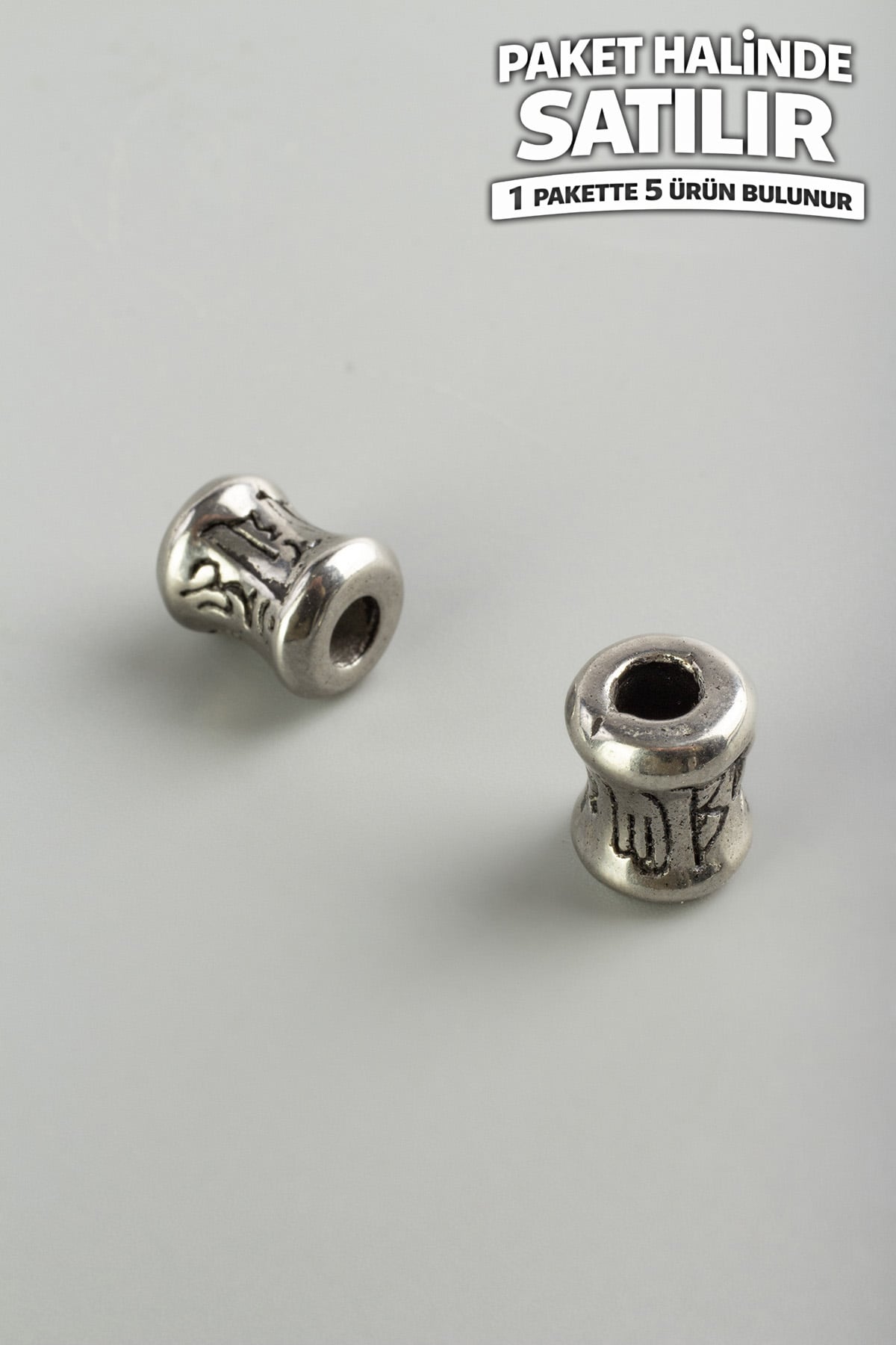 Çelik Ara Aparat Gümüş 8x12mm 5 PCS