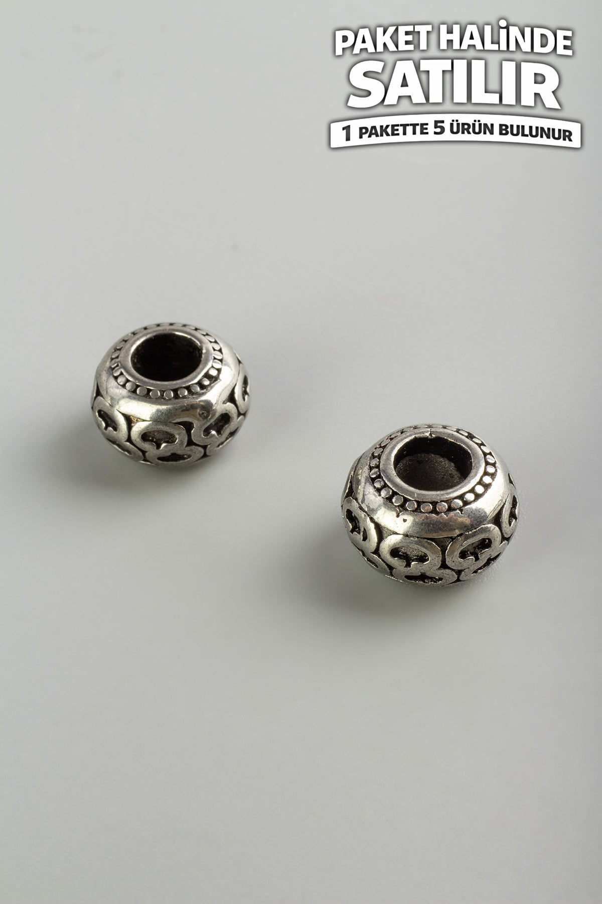 Çelik Ara Aparat Gümüş 8x13mm 5 PCS