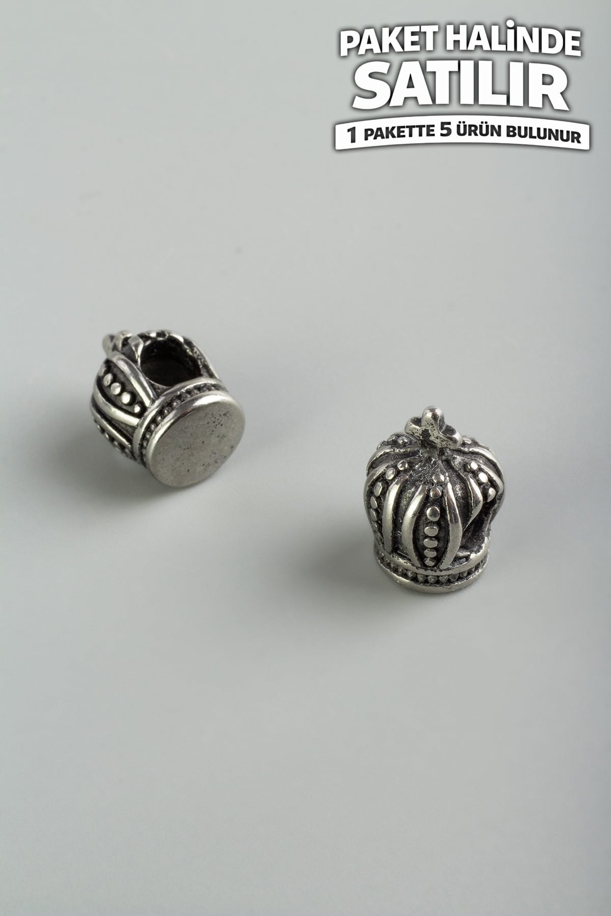 Çelik Ara Aparat Gümüş 8x14mm 5 PCS