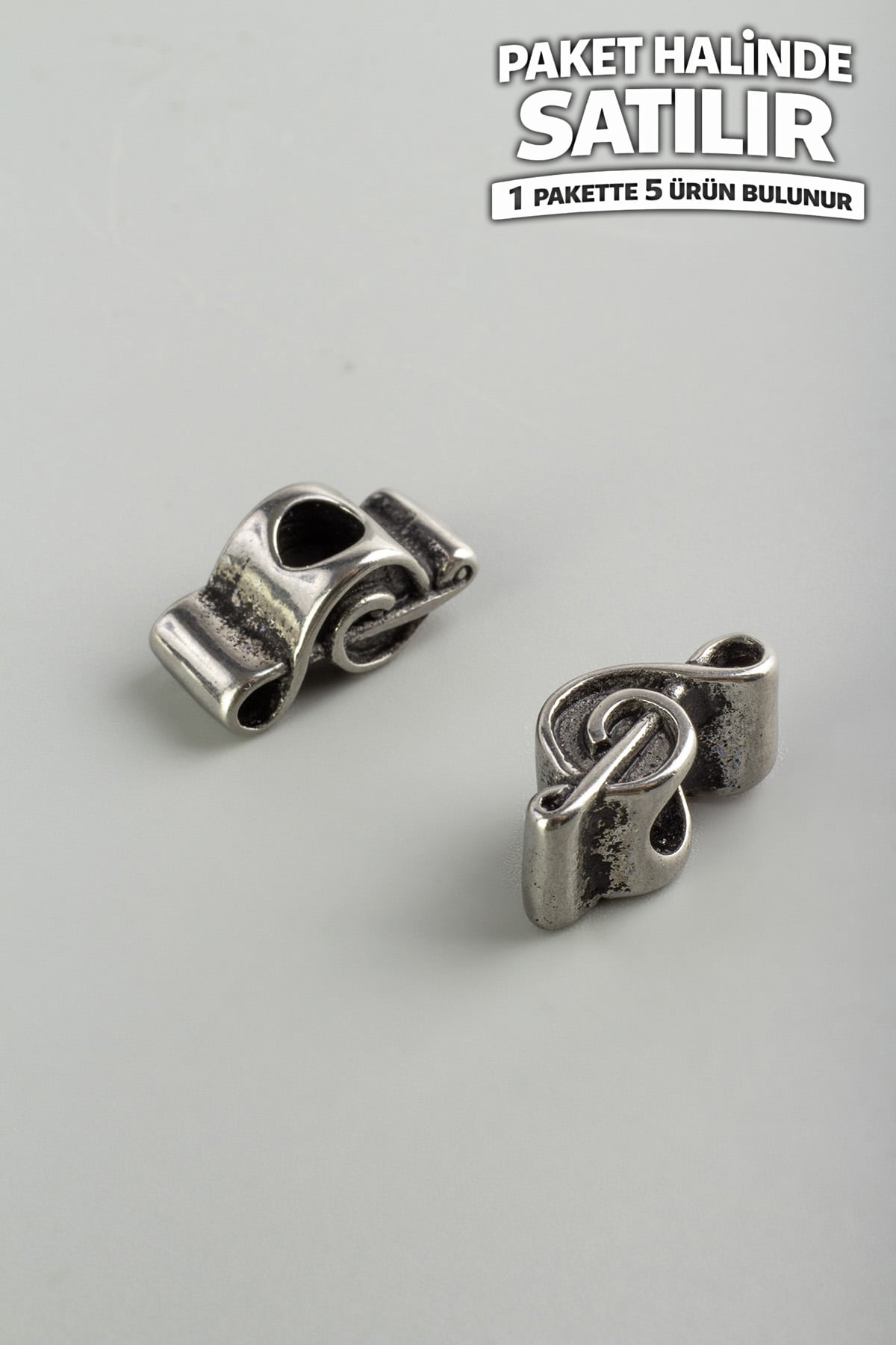 Çelik Ara Aparat Gümüş 8x17mm 5 PCS