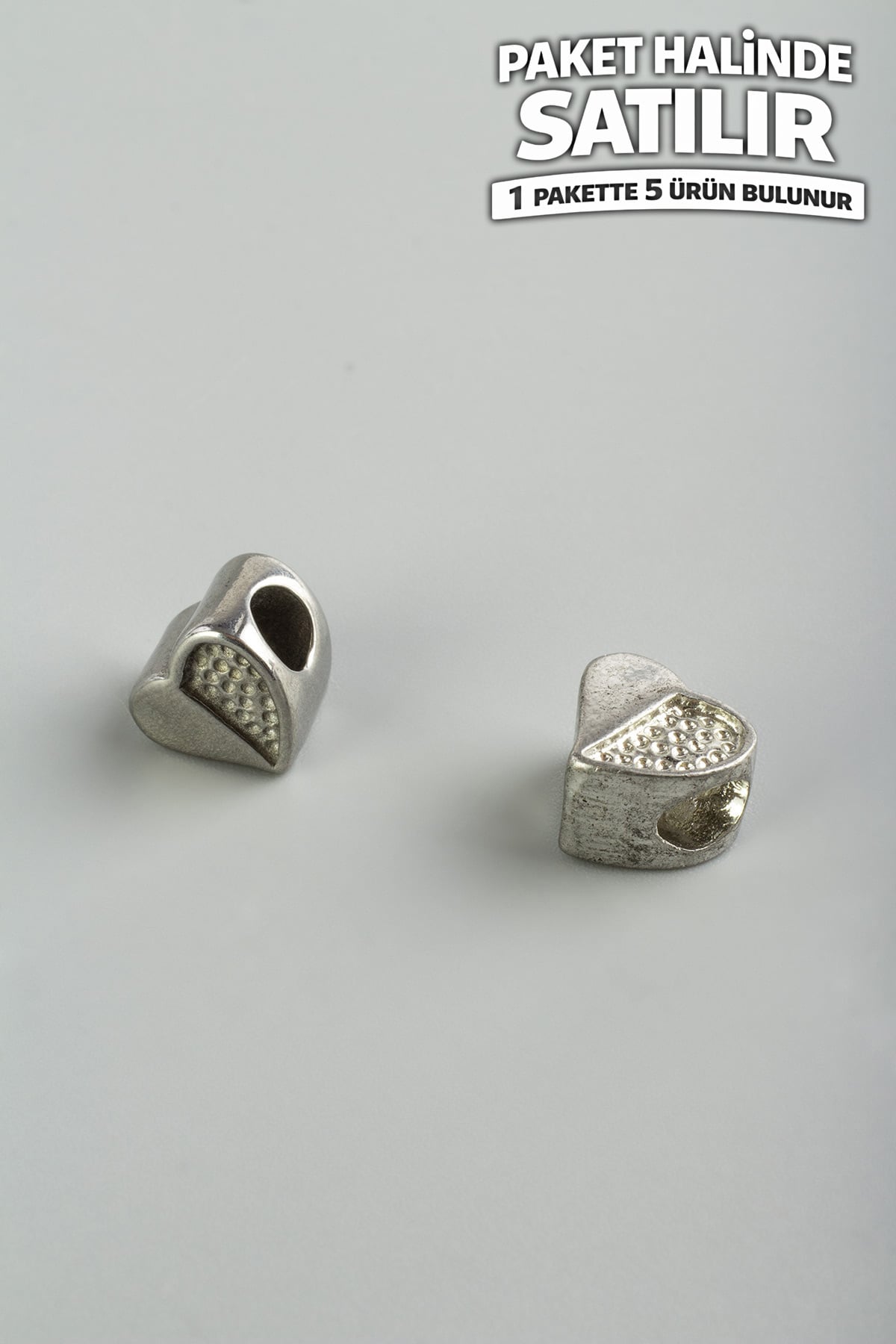 Çelik Ara Aparat Gümüş 8x9x11mm 5 PCS