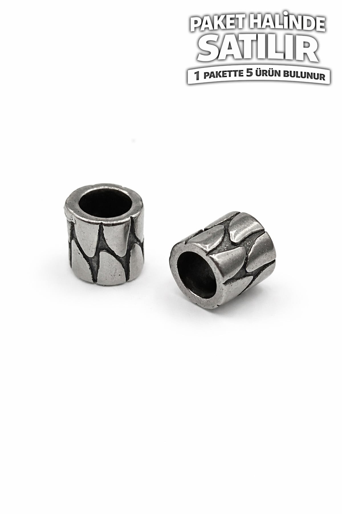 Çelik Ara Aparat Gümüş 9x10mm 5 PCS