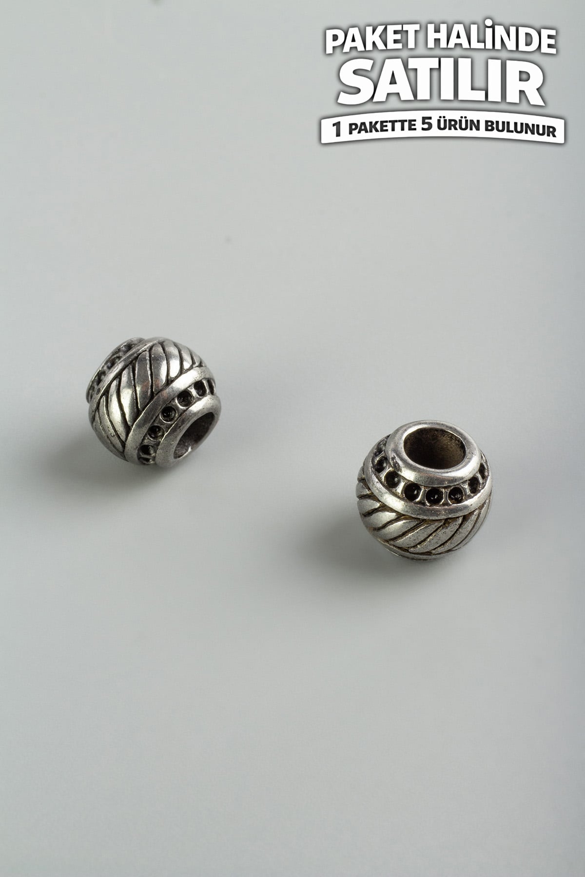 Çelik Ara Aparat Gümüş 9x10mm 5 PCS