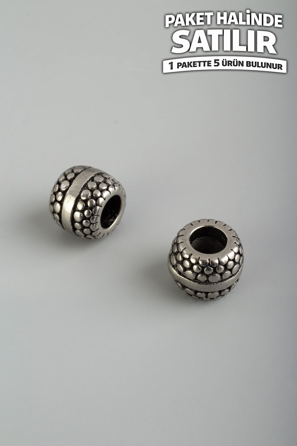 Çelik Ara Aparat Gümüş 9x11mm 5 PCS