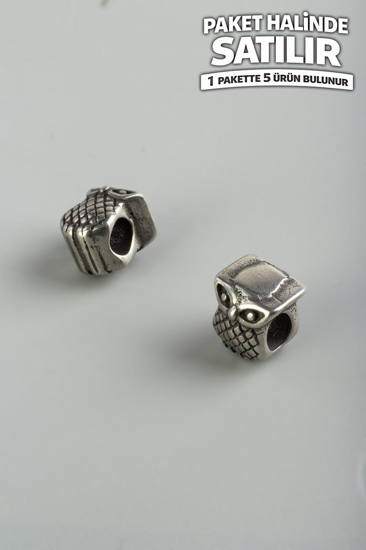 Çelik Ara Aparat Gümüş 9x11mm 5 PCS