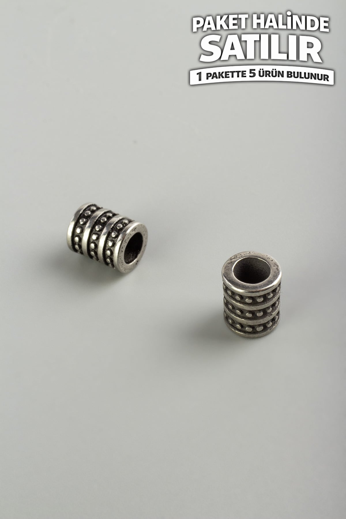 Çelik Ara Aparat Gümüş 9x11mm 5 PCS