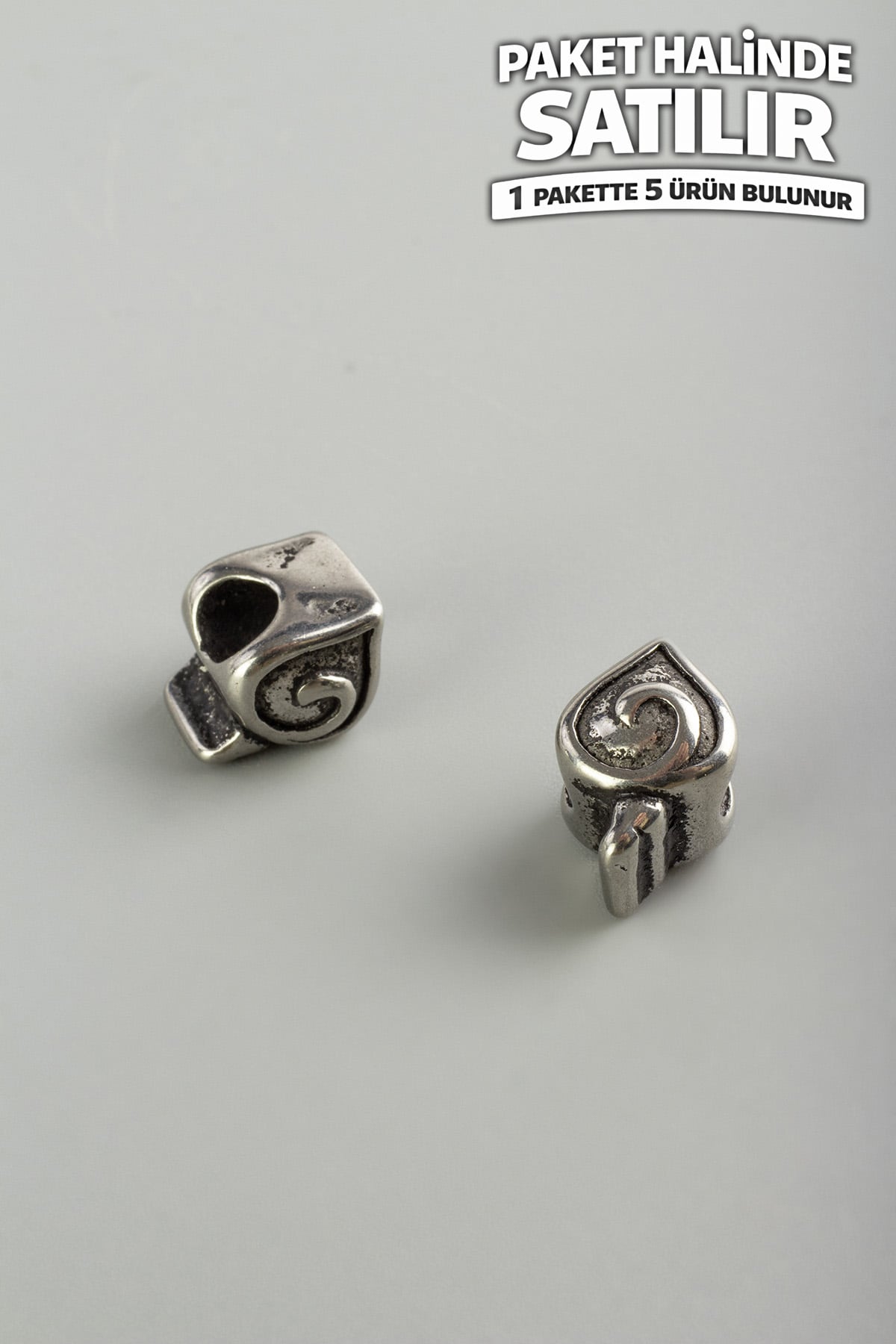 Çelik Ara Aparat Gümüş 9x11x13mm 5 PCS