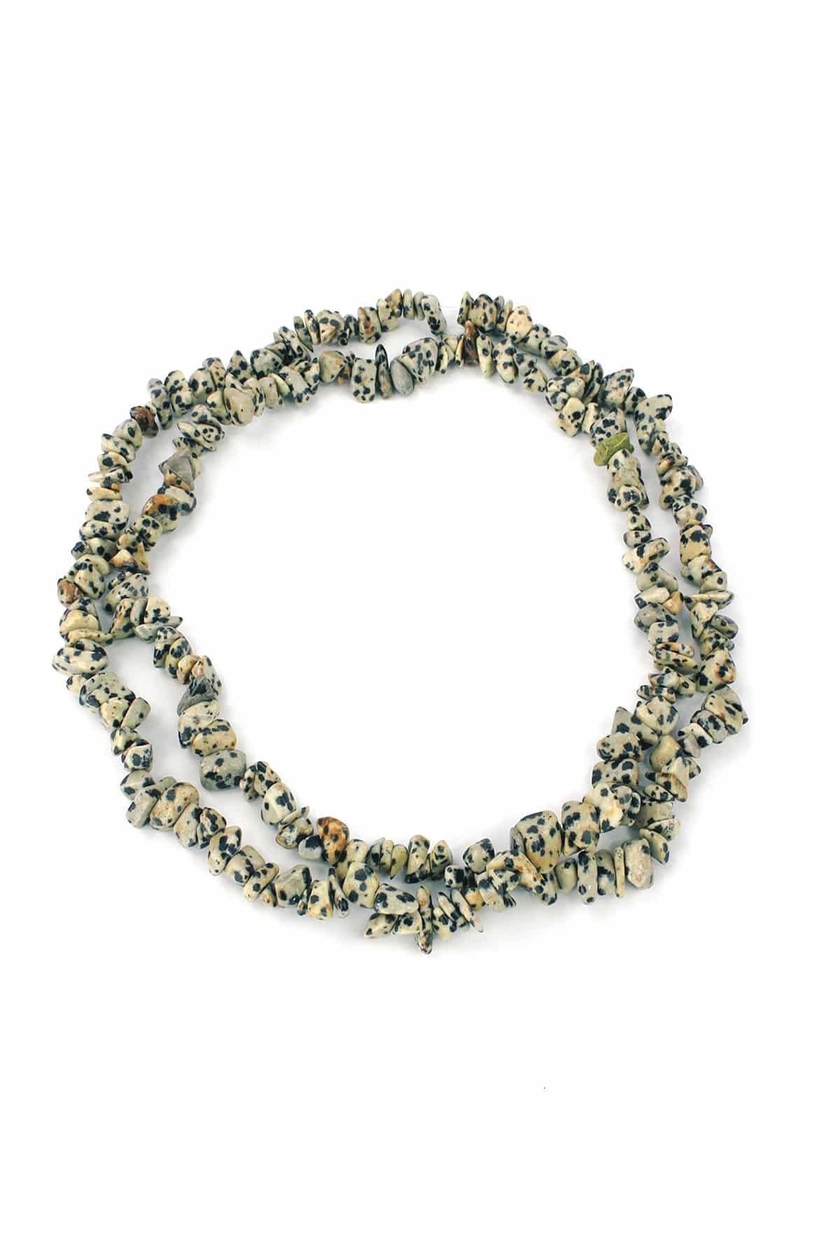 Dalmaçyalı Jasper Kırık Taş Orta Boy Parlak 5x8mm Doğal Taş Dizi