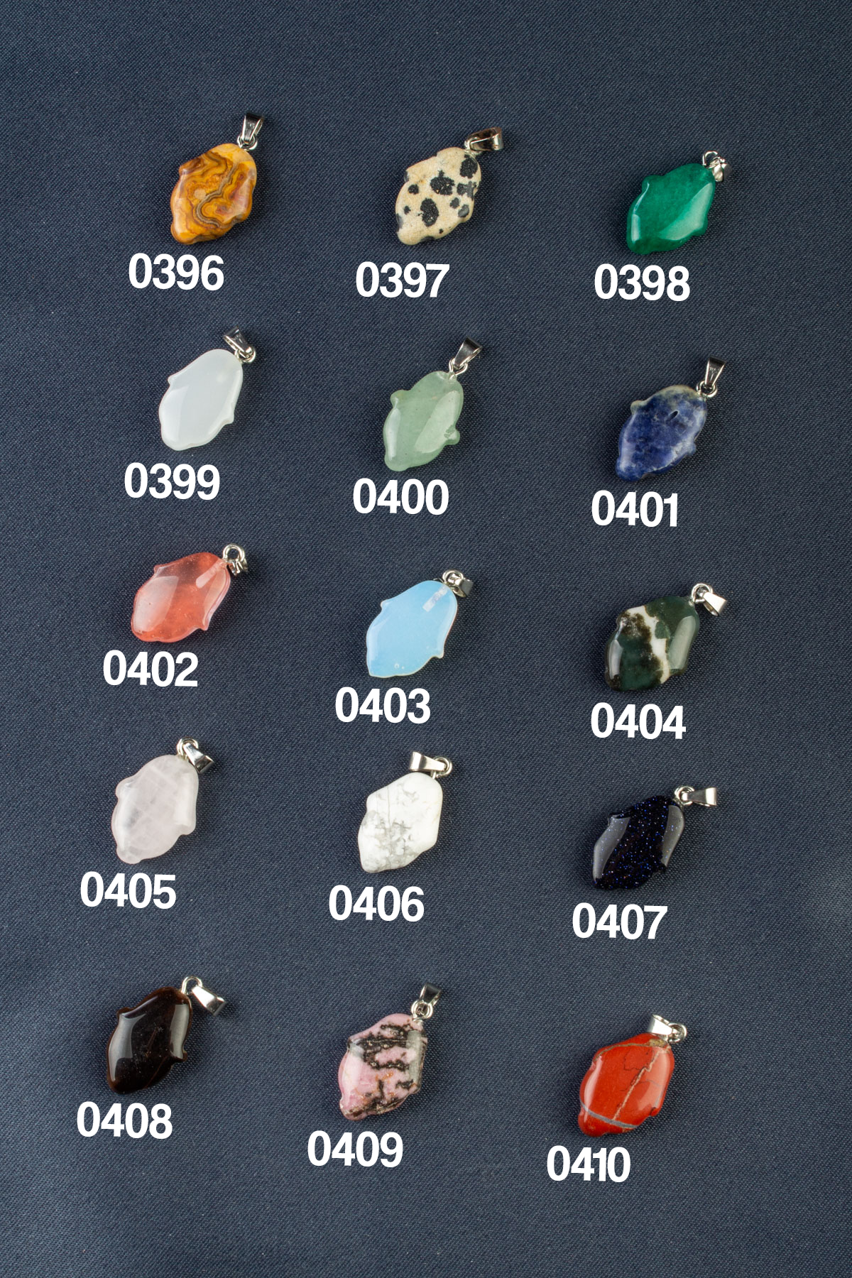Doğal Taş Fatma Ana Eli Hamsa Kesim 22x14mm Kolye Ucu Modelleri