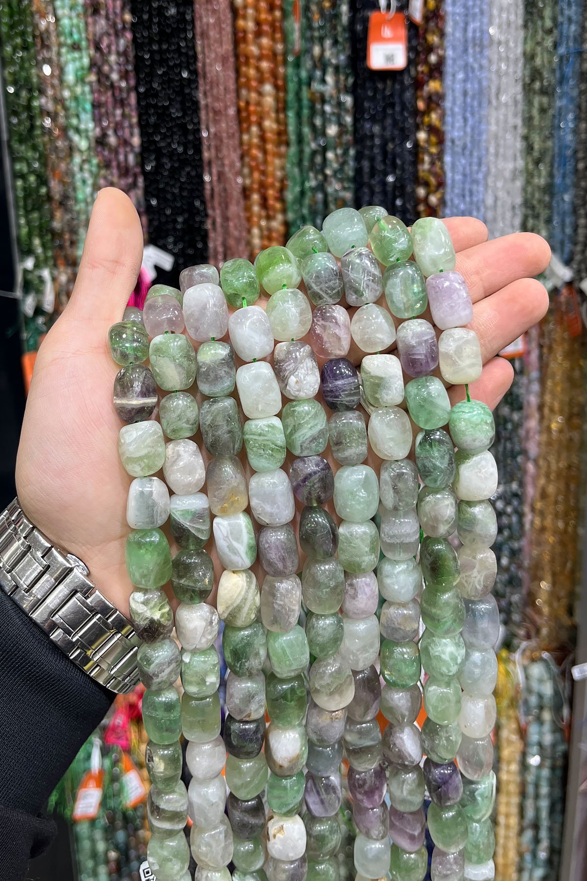 Florit Doğal Taş Tımbıl Kesim 13x18mm Dizi