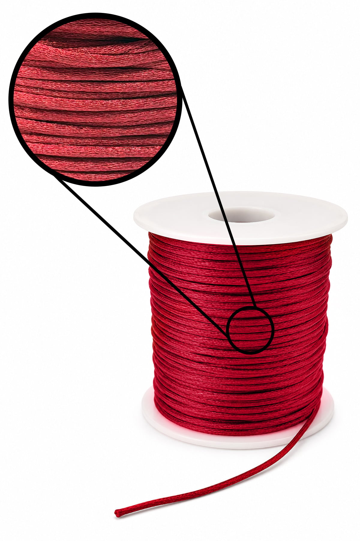 Flos İp Kan Bordo 1.5mm