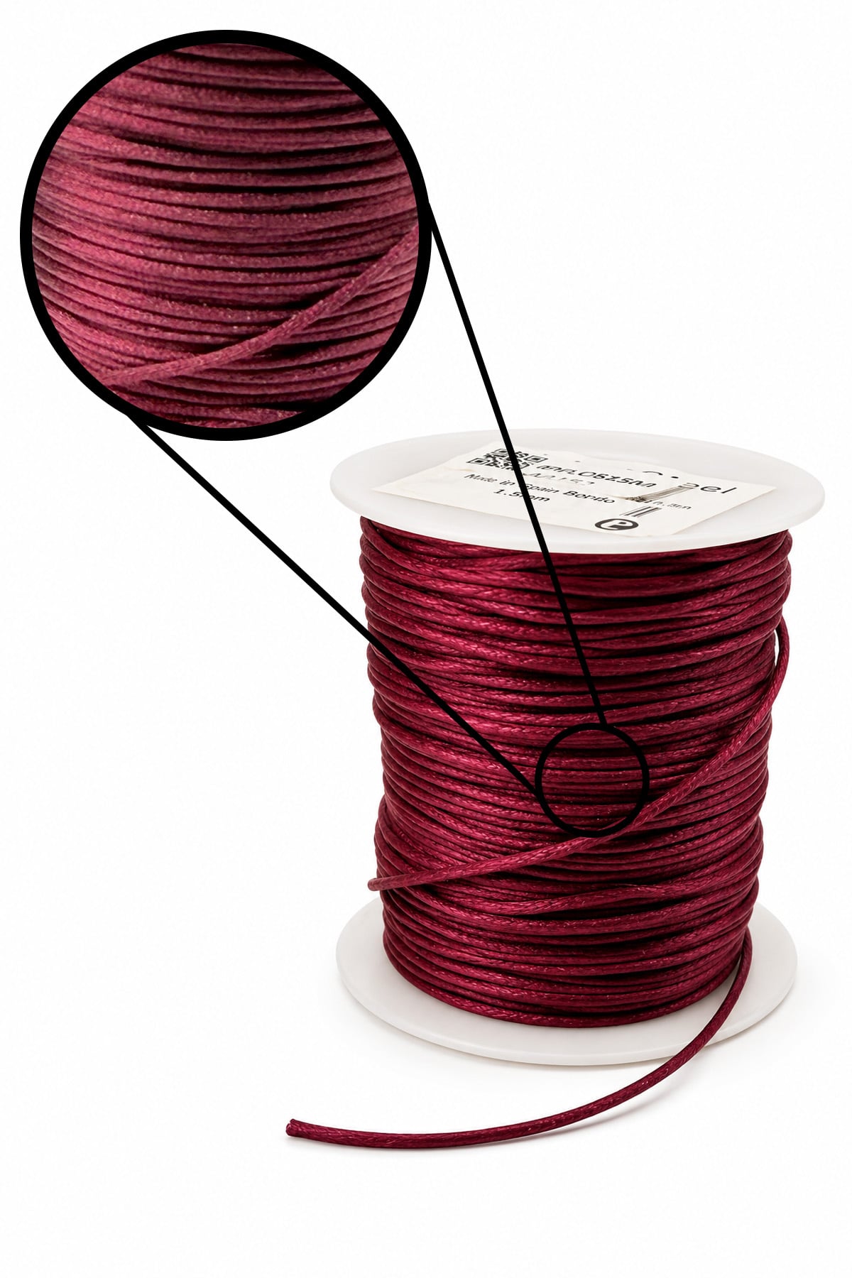 Flos İp Koyu Bordo 1.5mm