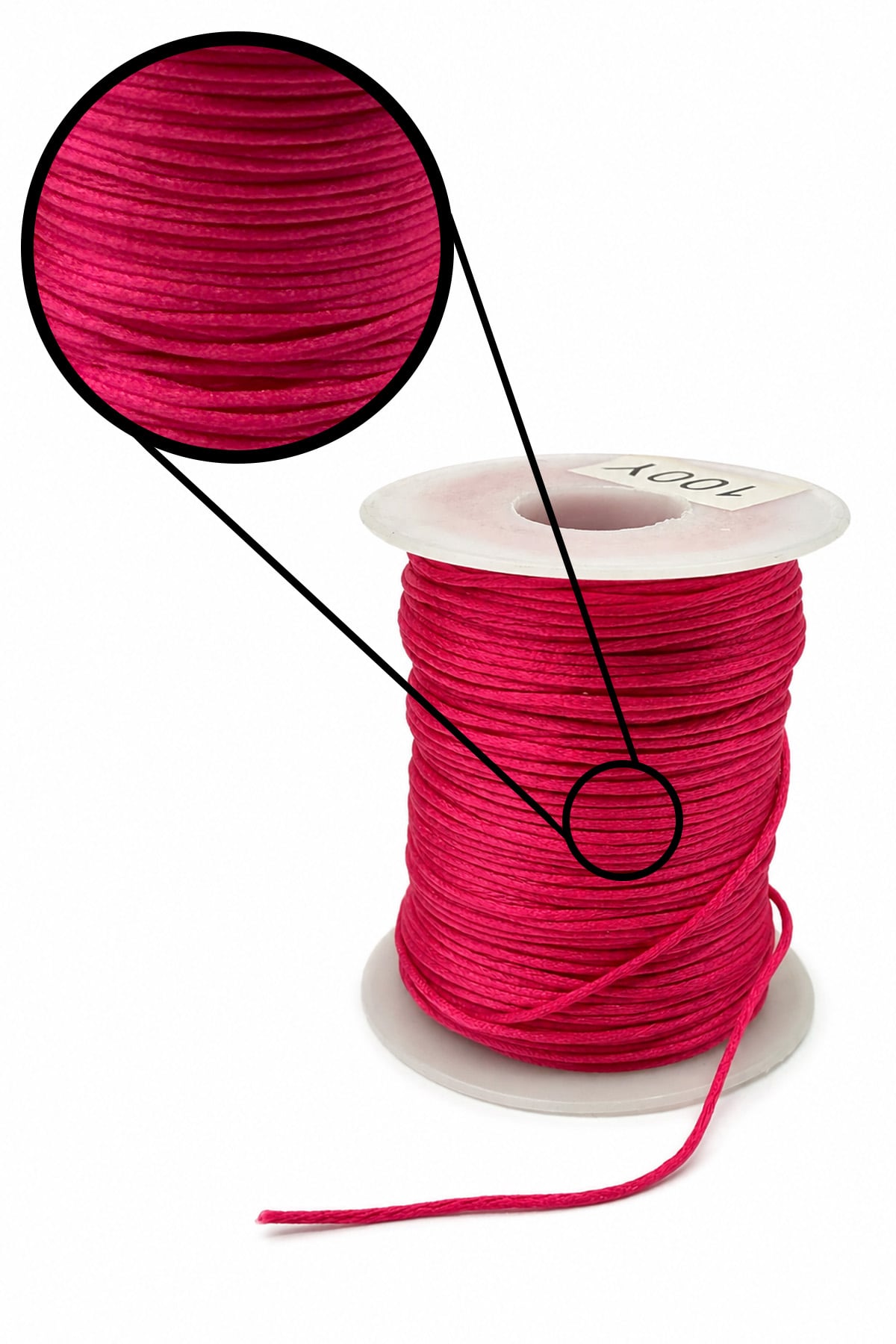 Flos İp Koyu Pembe 1.5mm
