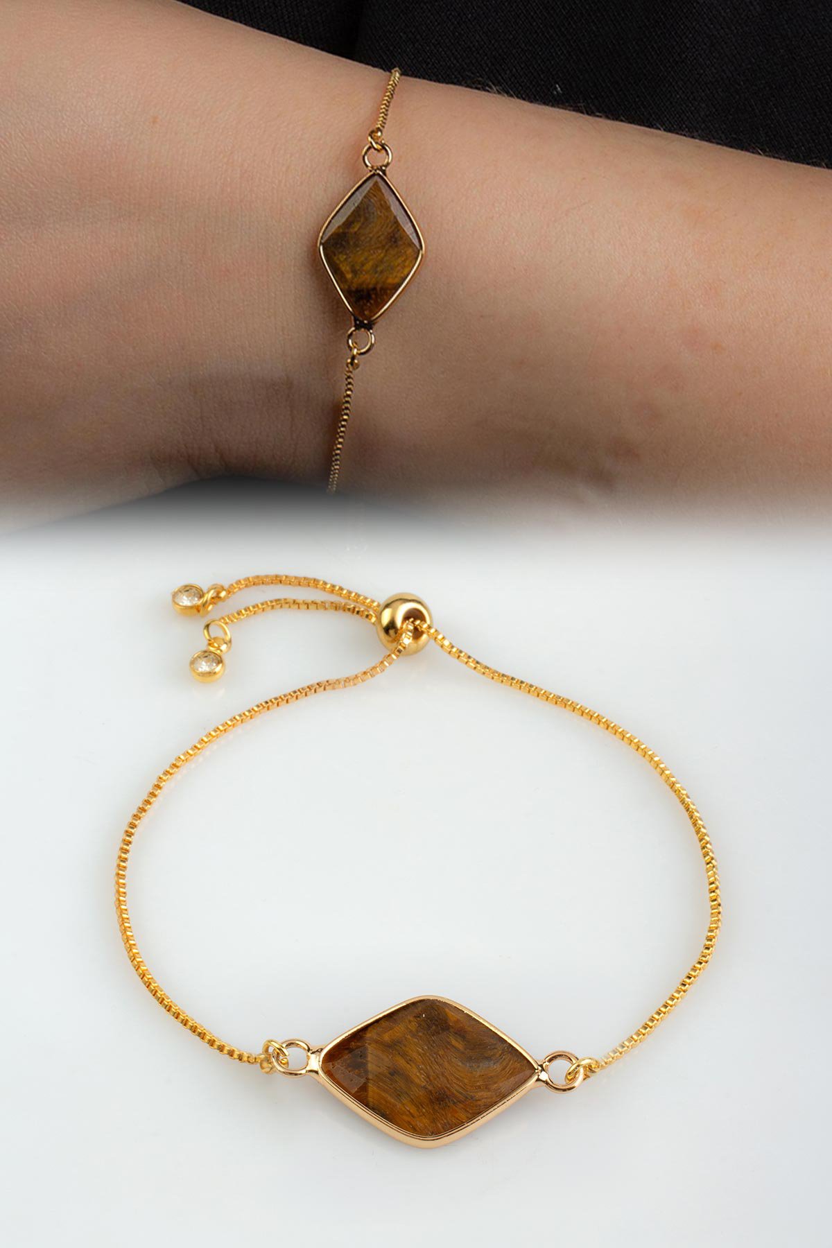 Kaplangozu Doğal Taş Asansör Sistemli Bileklik