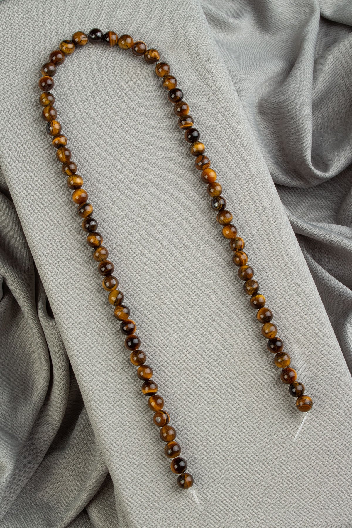 Kaplangözü Doğal Taş Parlak Sarı Küre Kesim 6mm Dizi [Ab+]