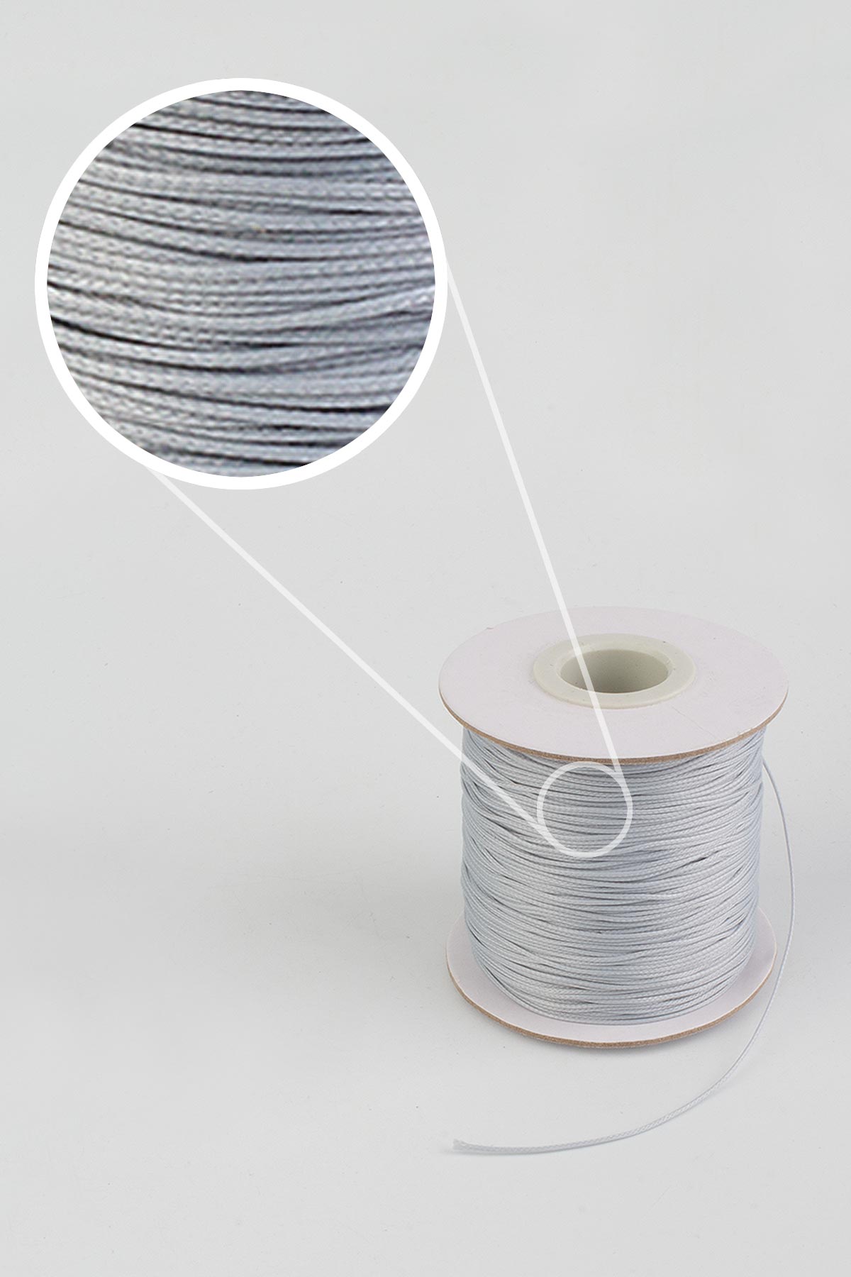 Kore İpi Açık Füme 0.5mm