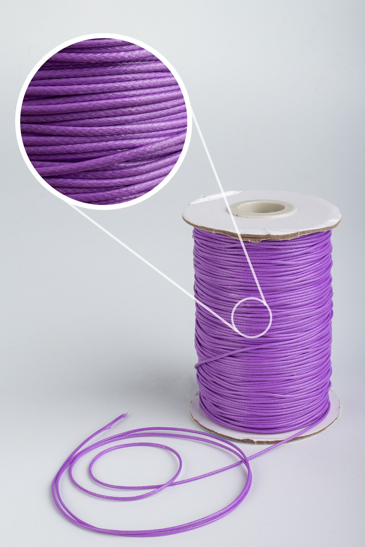 Kore İpi Açık Mor 1mm