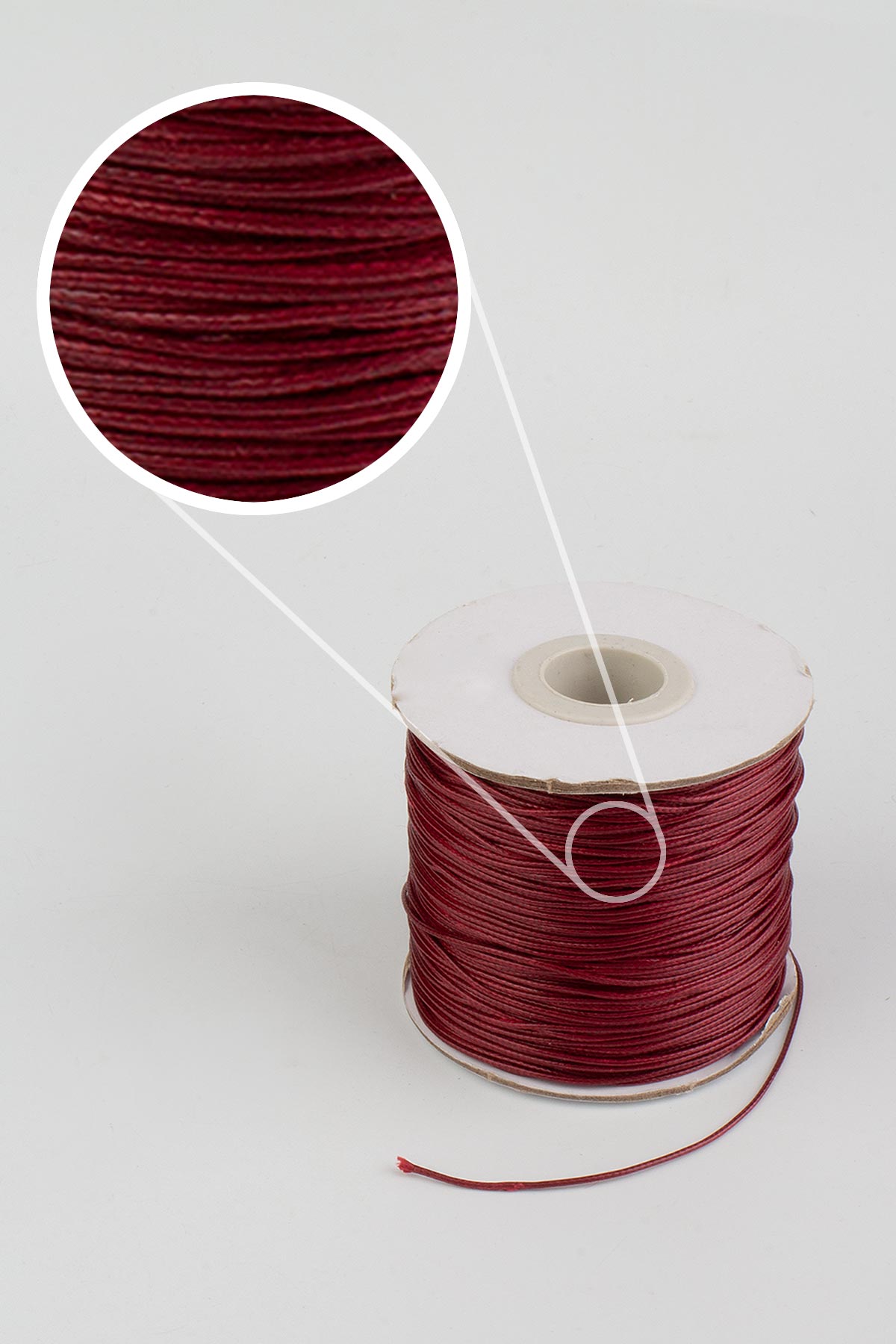 Kore İpi Bordo 0.8m