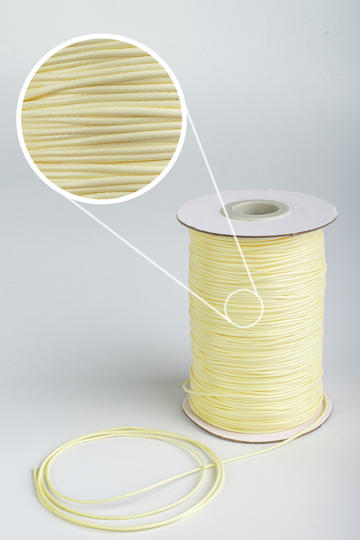 Kore İpi Limon Sarısı 1mm