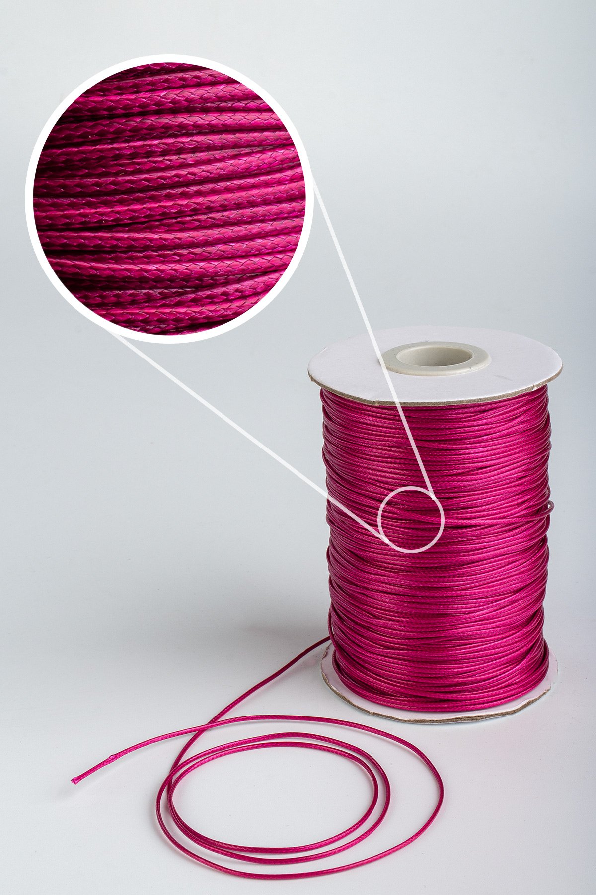 Kore İpi Vişne Renk 1mm