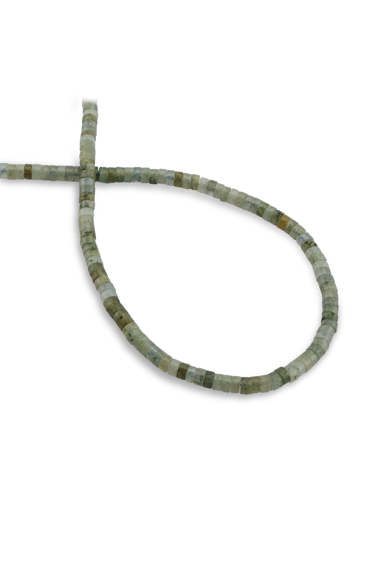 Labradorit Doğal Taş Dore Kesim 2x4mm Dizi